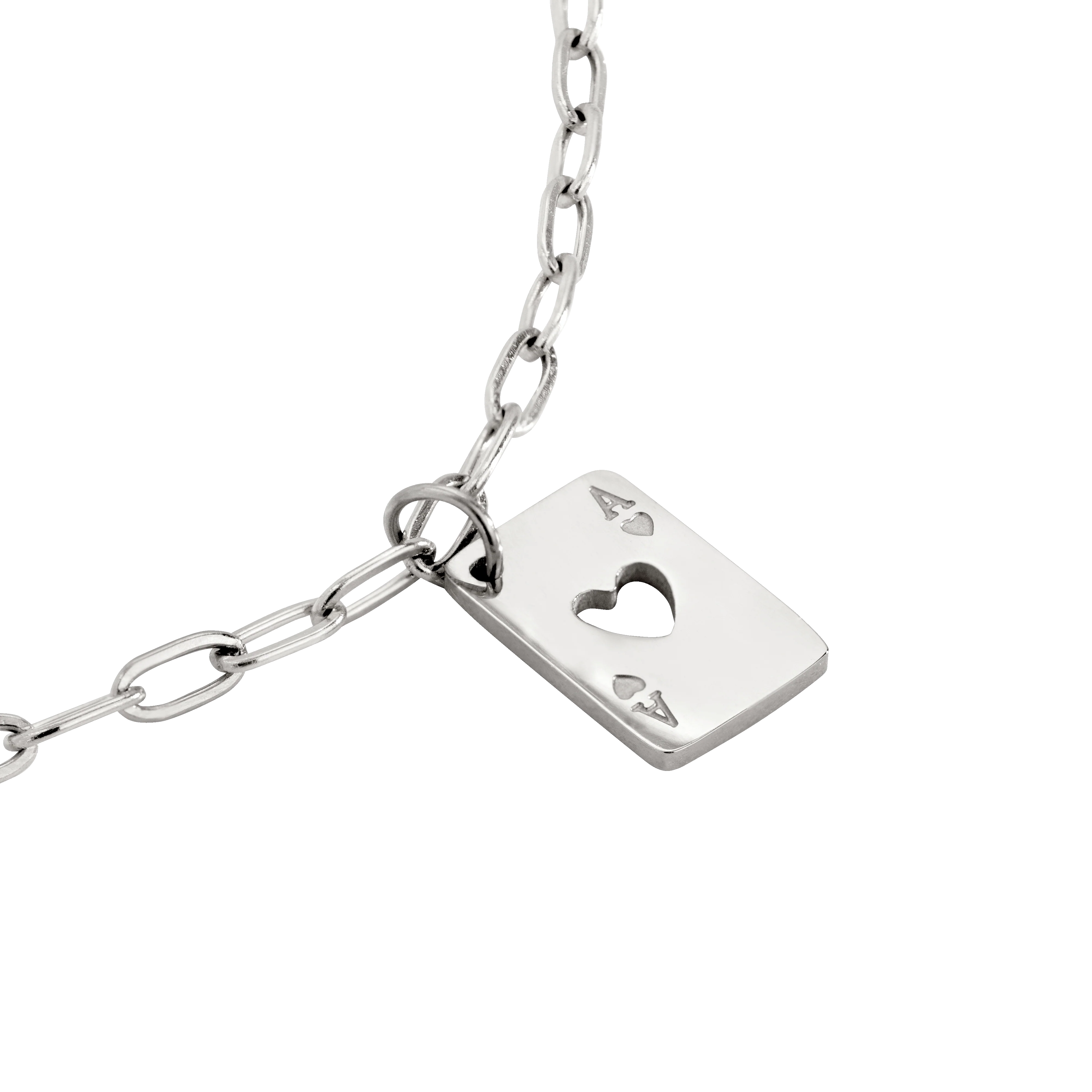 Ace Up the Sleeve Bracelet Silver - Image 3