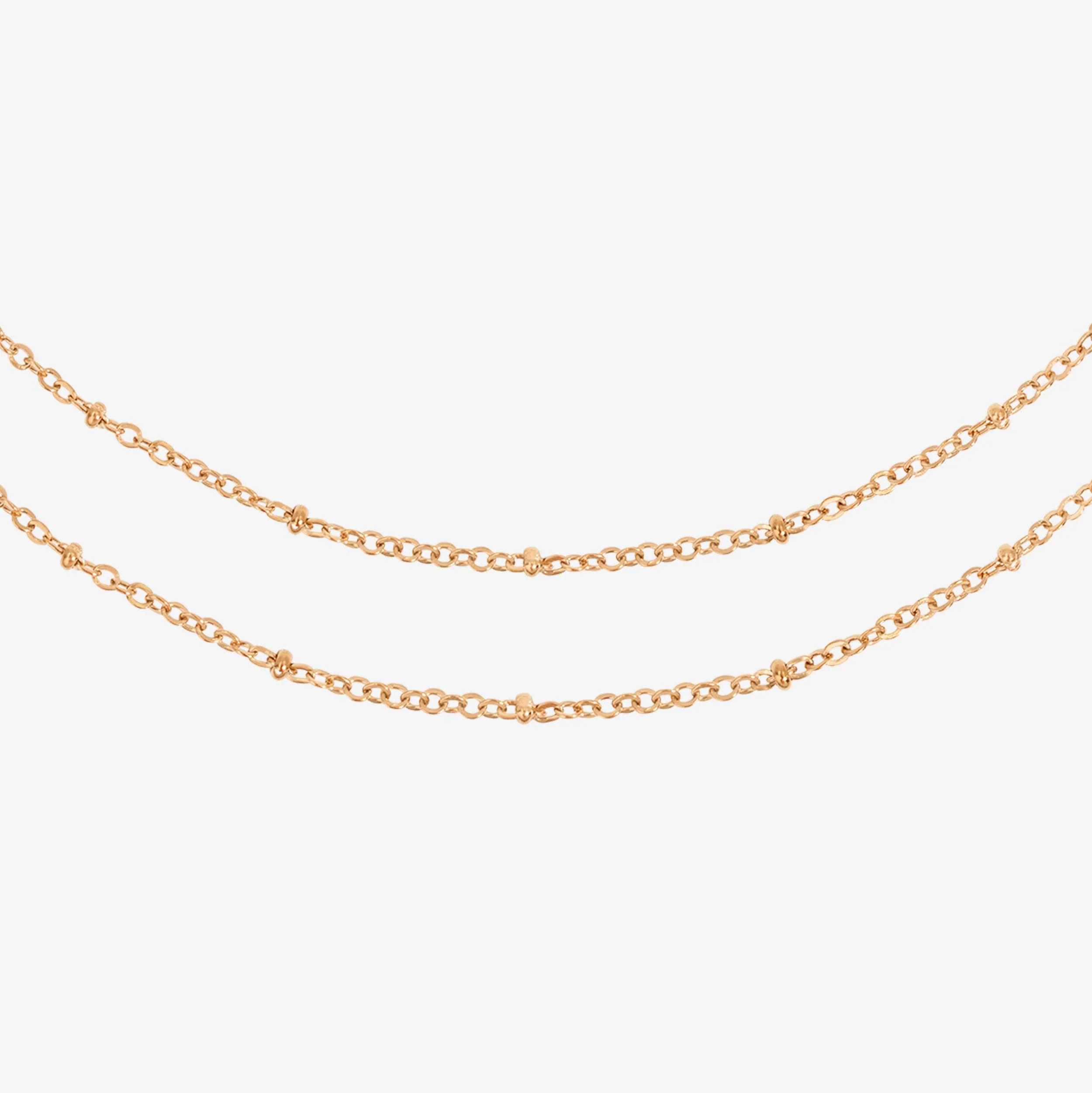 Alimera Necklace Rose Gold