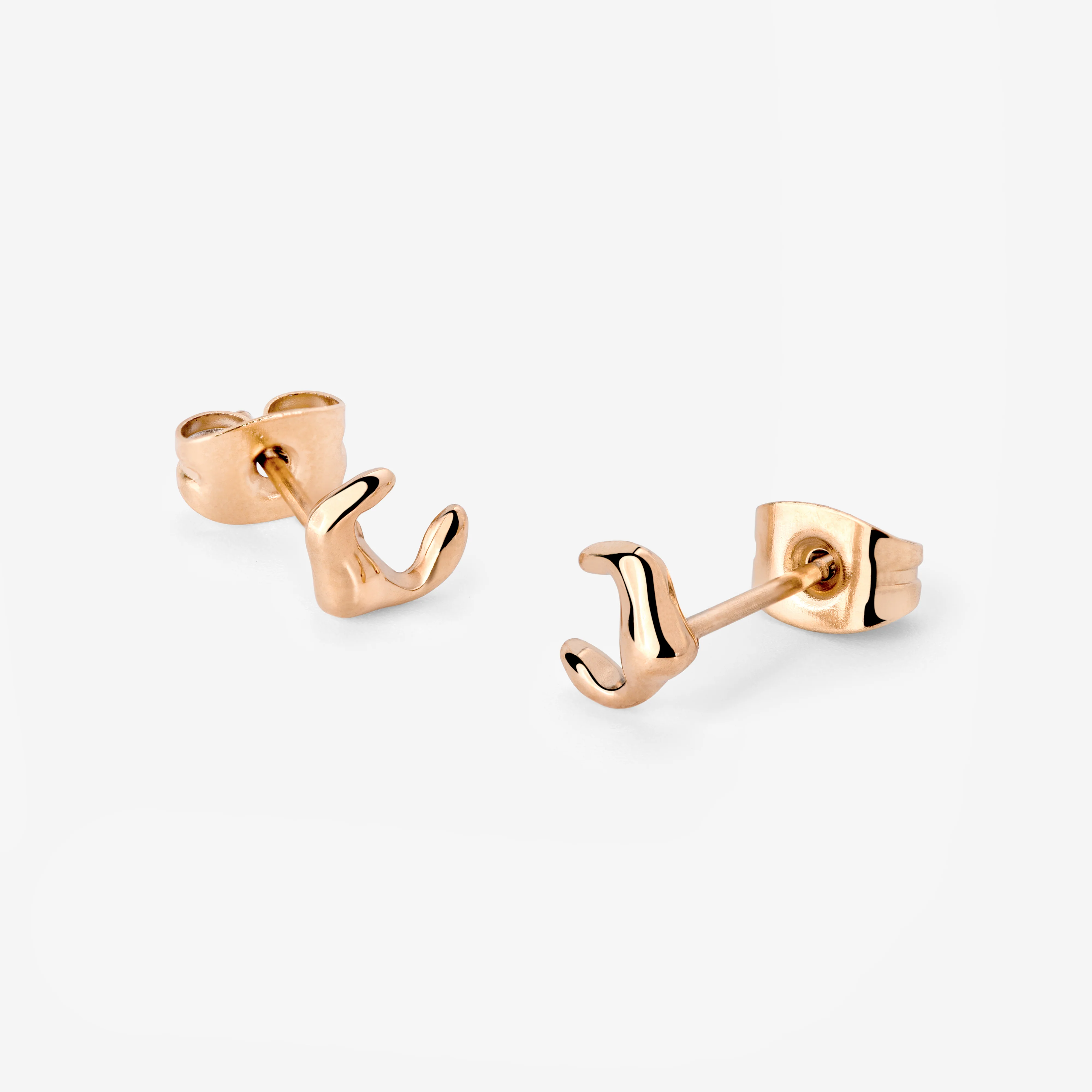 Alluring Anne Studs Rose Gold