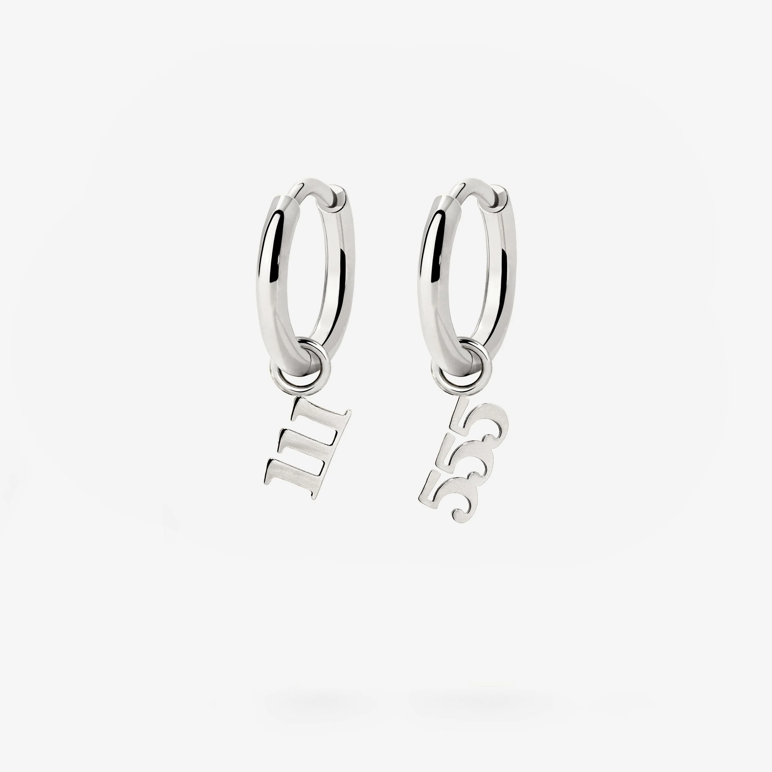 Angel Number Hoop Set Small - Image 8