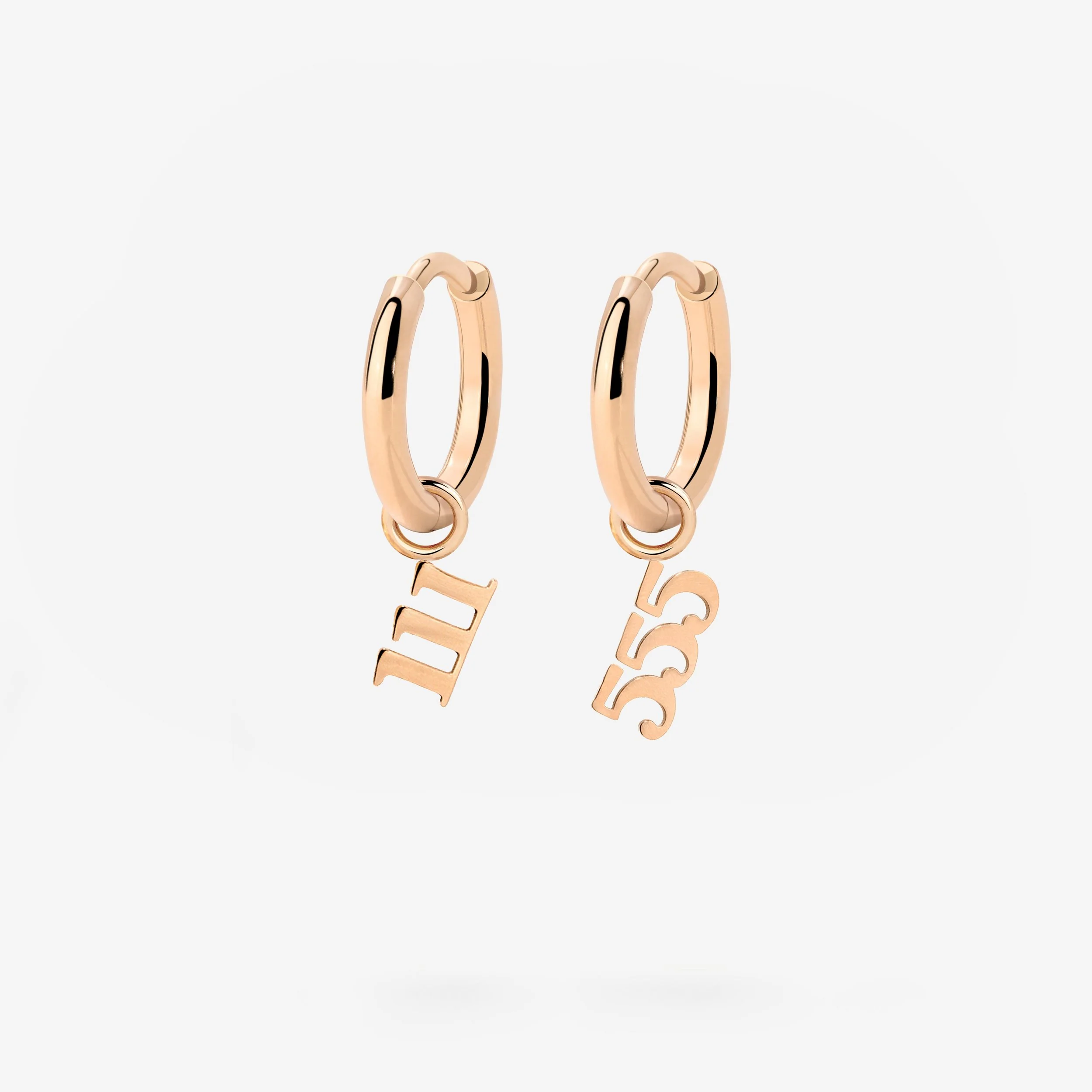 Angel Number Hoop Set Small - Image 9