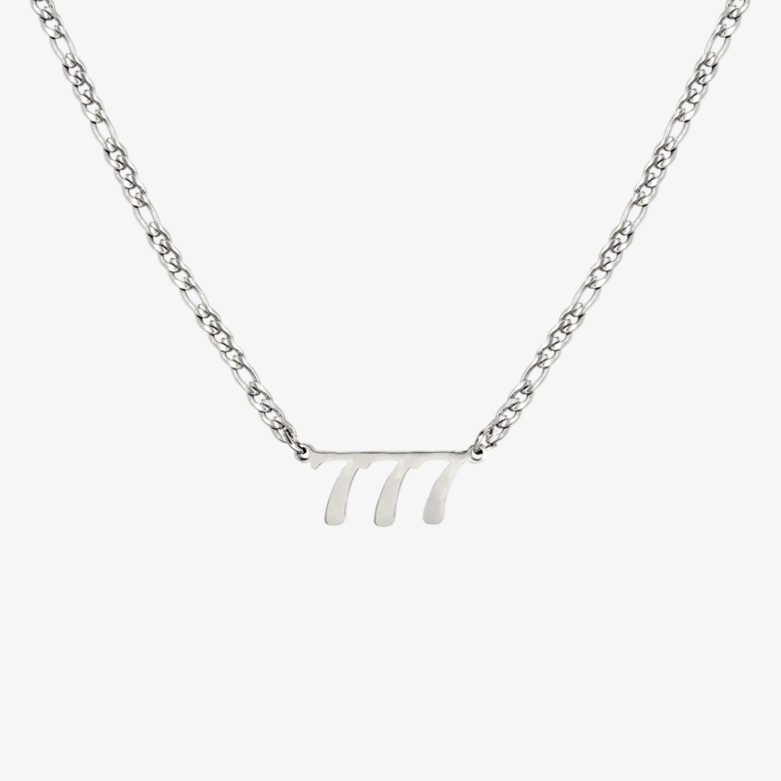 Angel Number Necklace Silber - Image 2