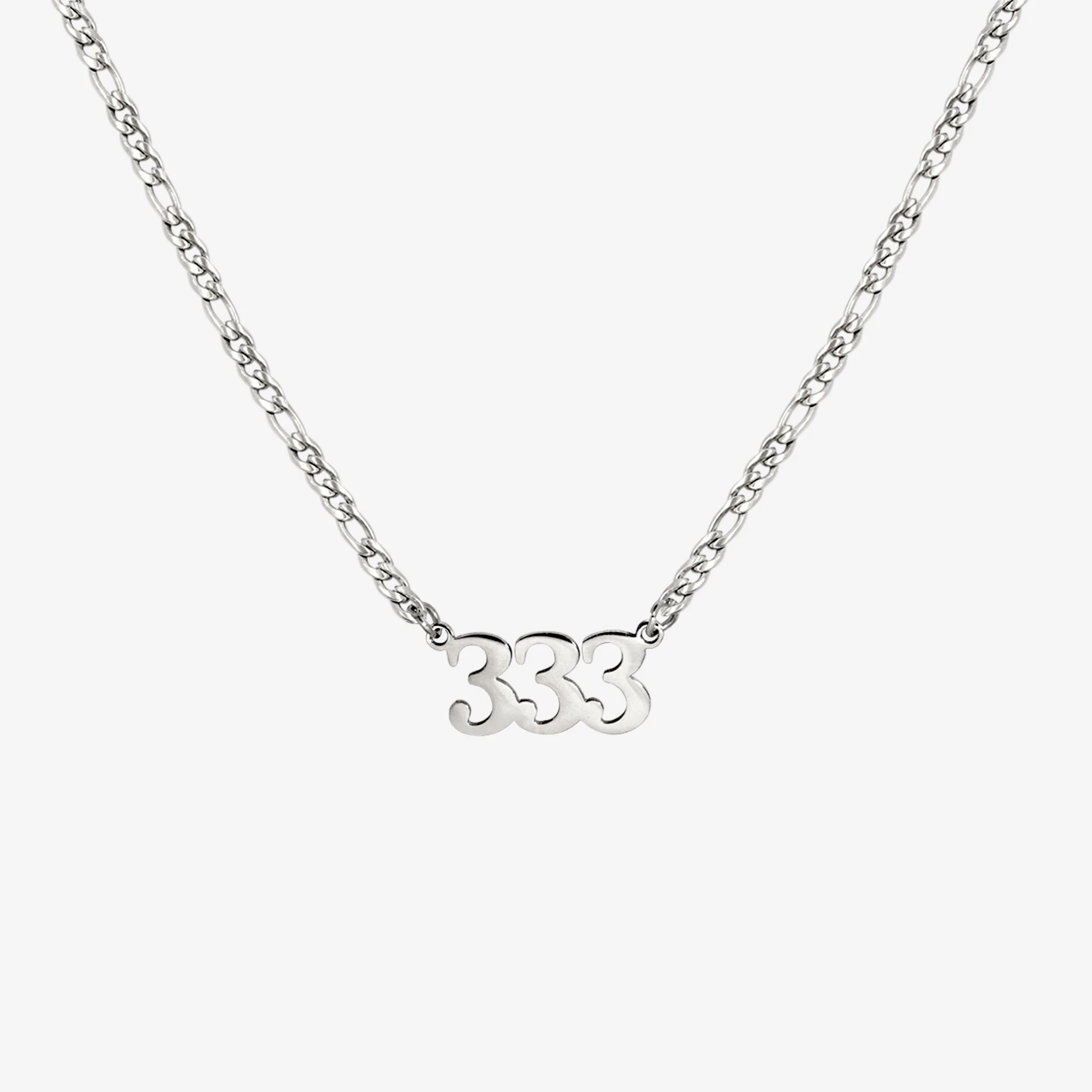 Angel Number Necklace Silber - Image 7