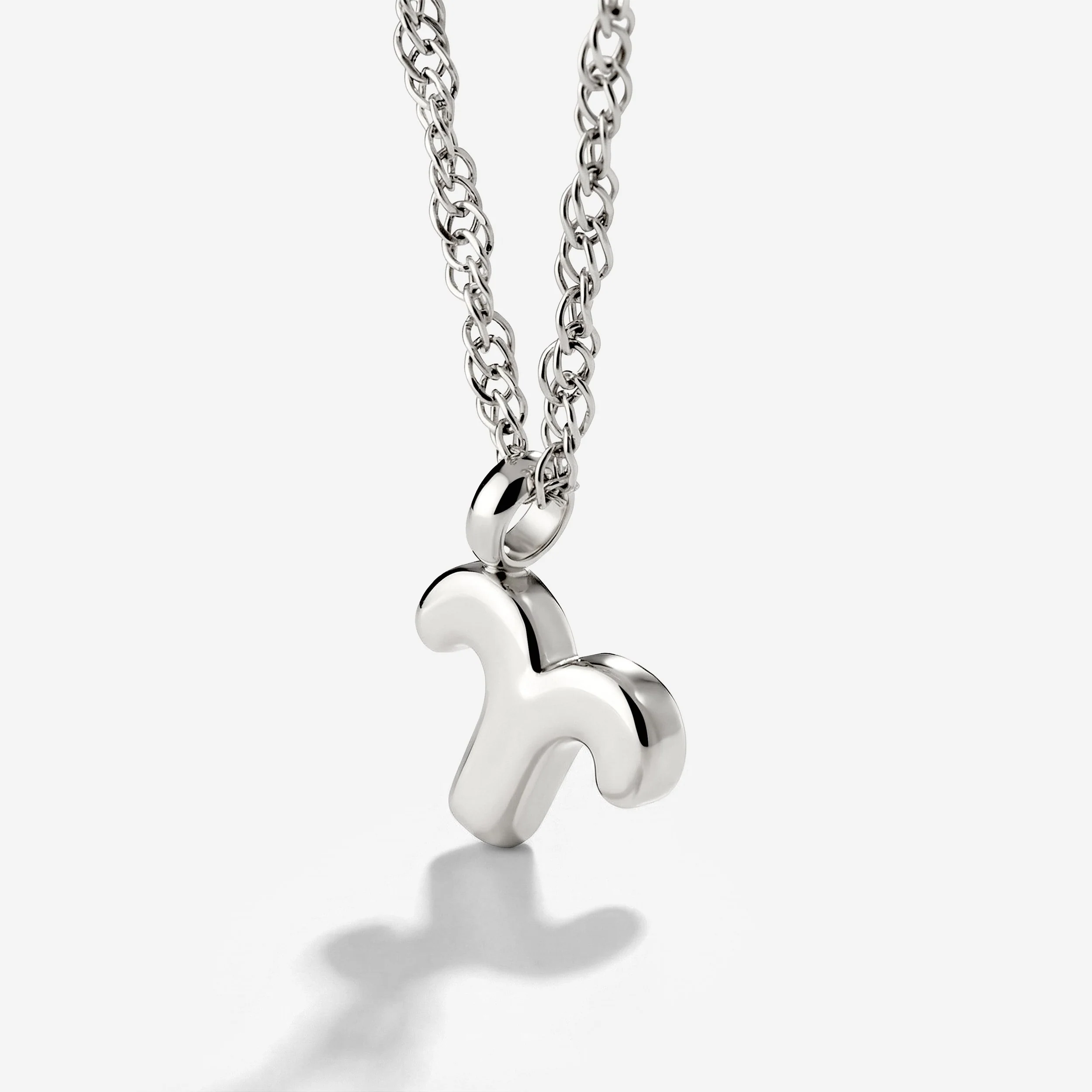 Aries Bubble Necklace Silver - Image 4