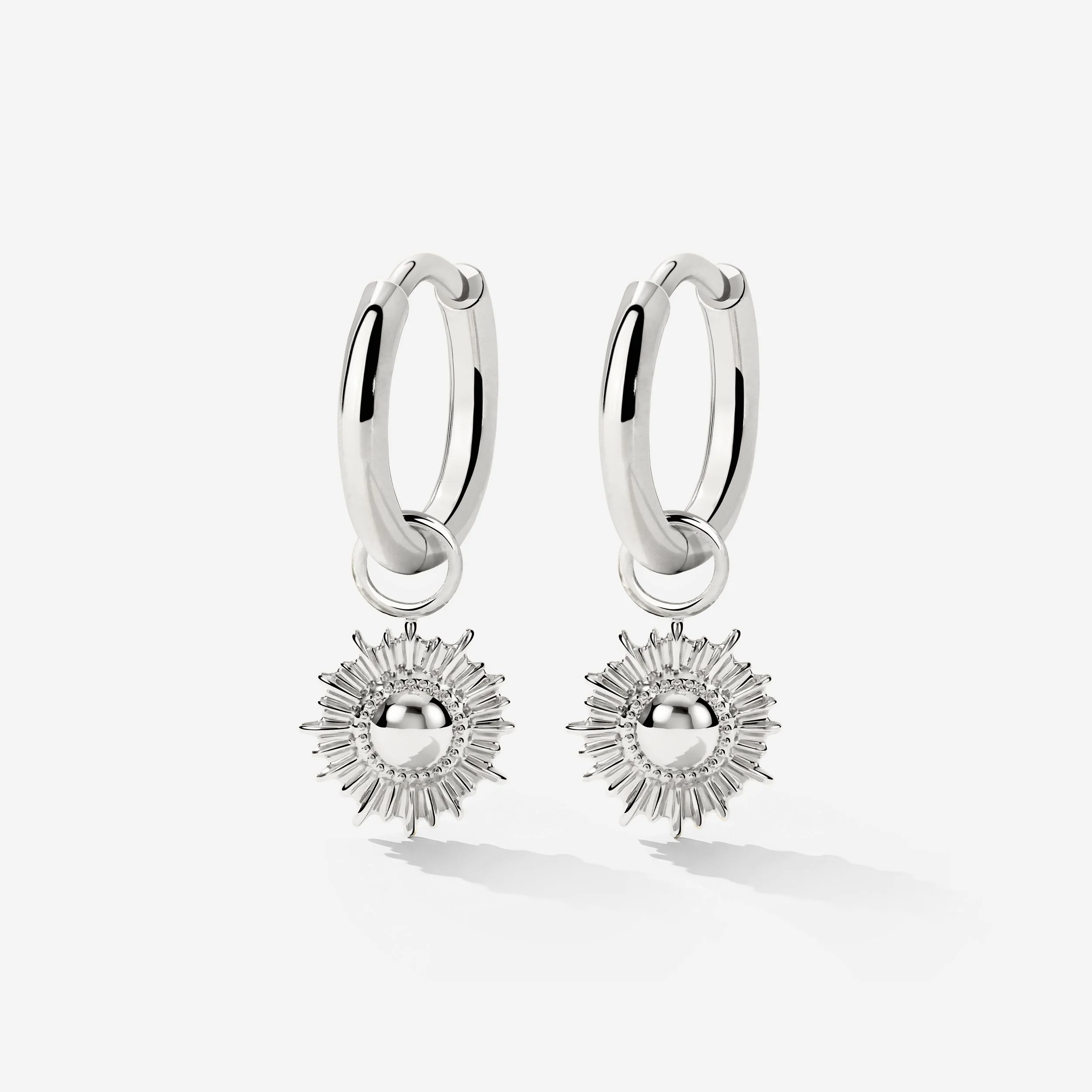 Aurelia Hoop Set Small Silver