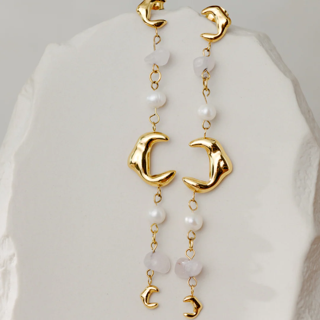 Authentic Anthea Earrings Gold - Image 4