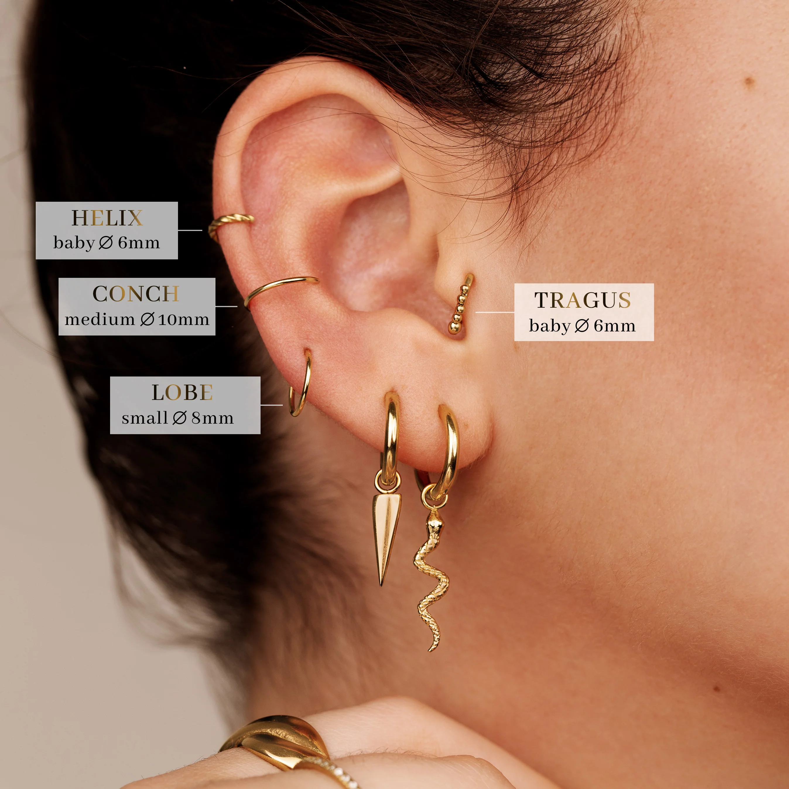 Basic und Twisted Click Piercing Bundle - Image 4