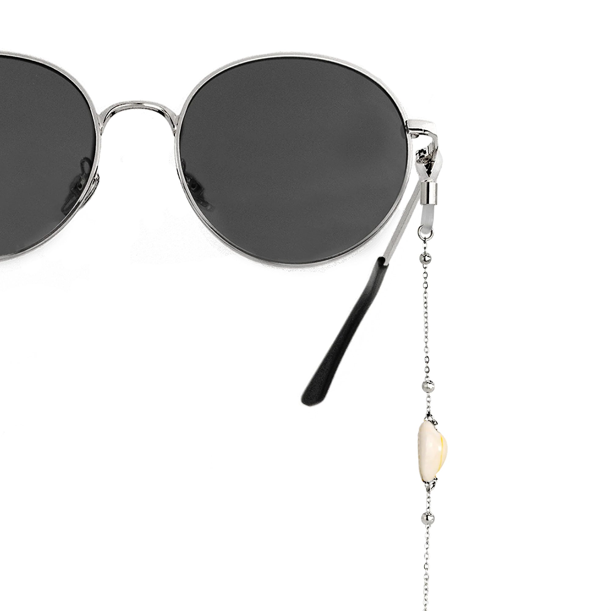 Beach Babe Sunglasses Chain Silver - Image 3
