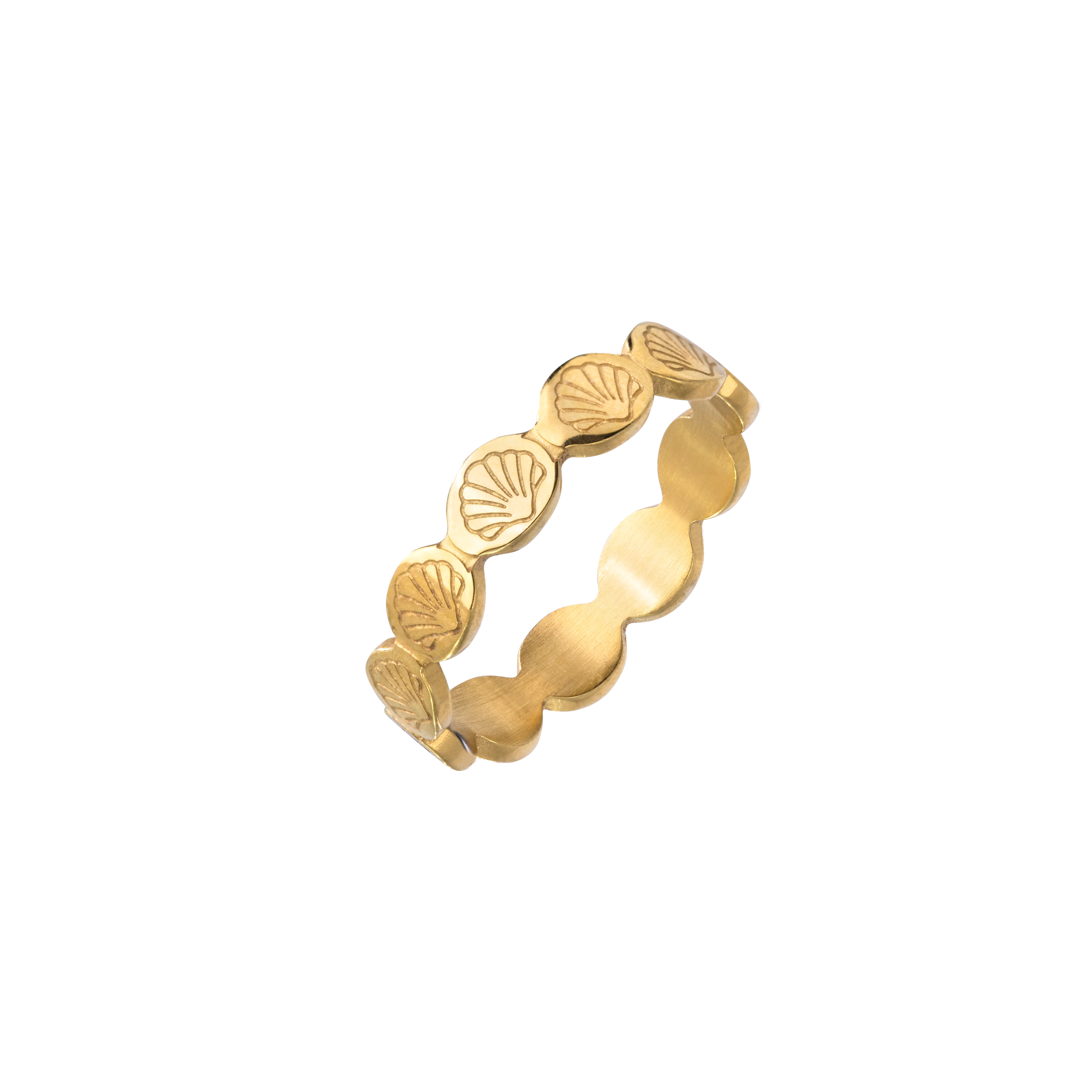 Beach Treasure Ring Gold