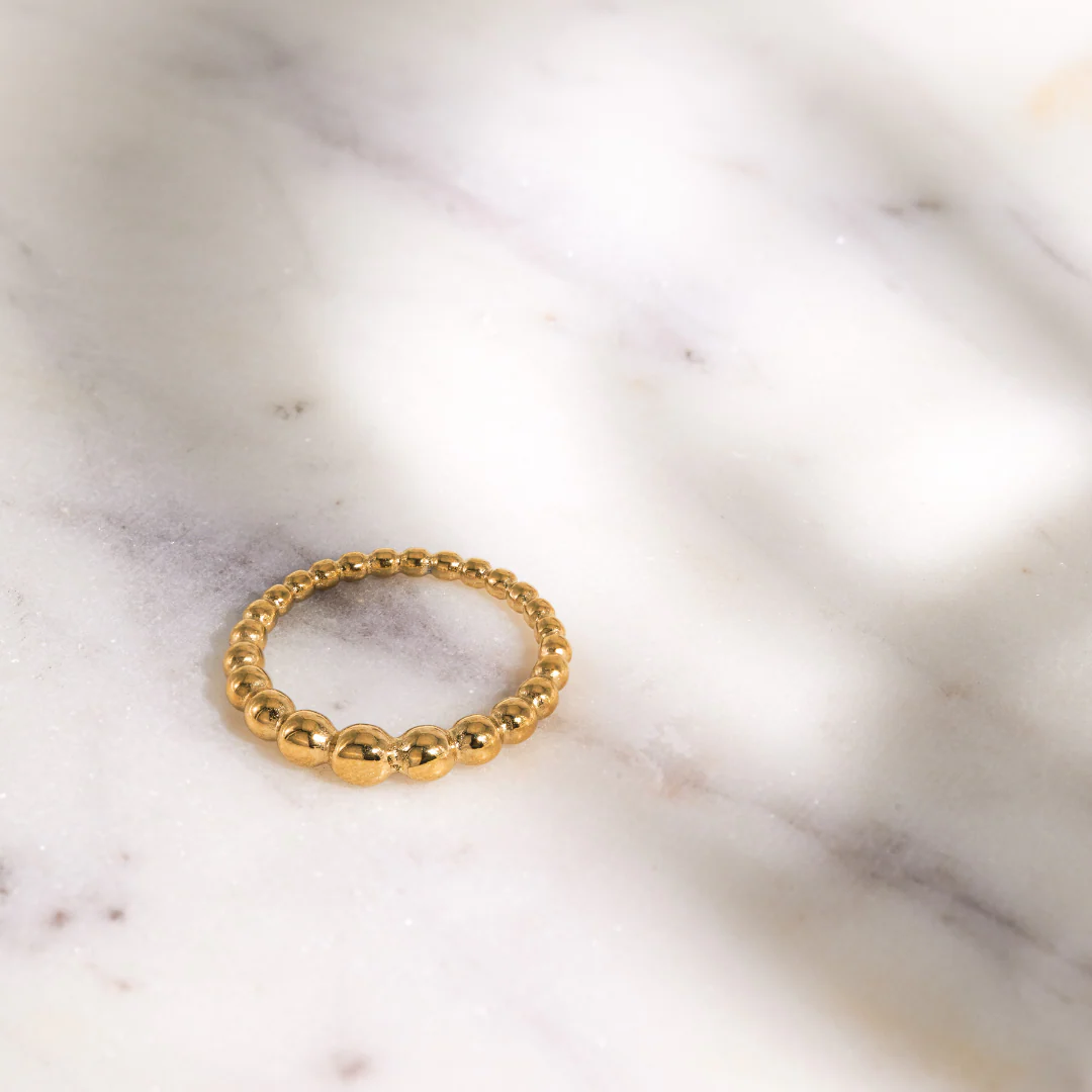 Beady Ring Silver - Image 3