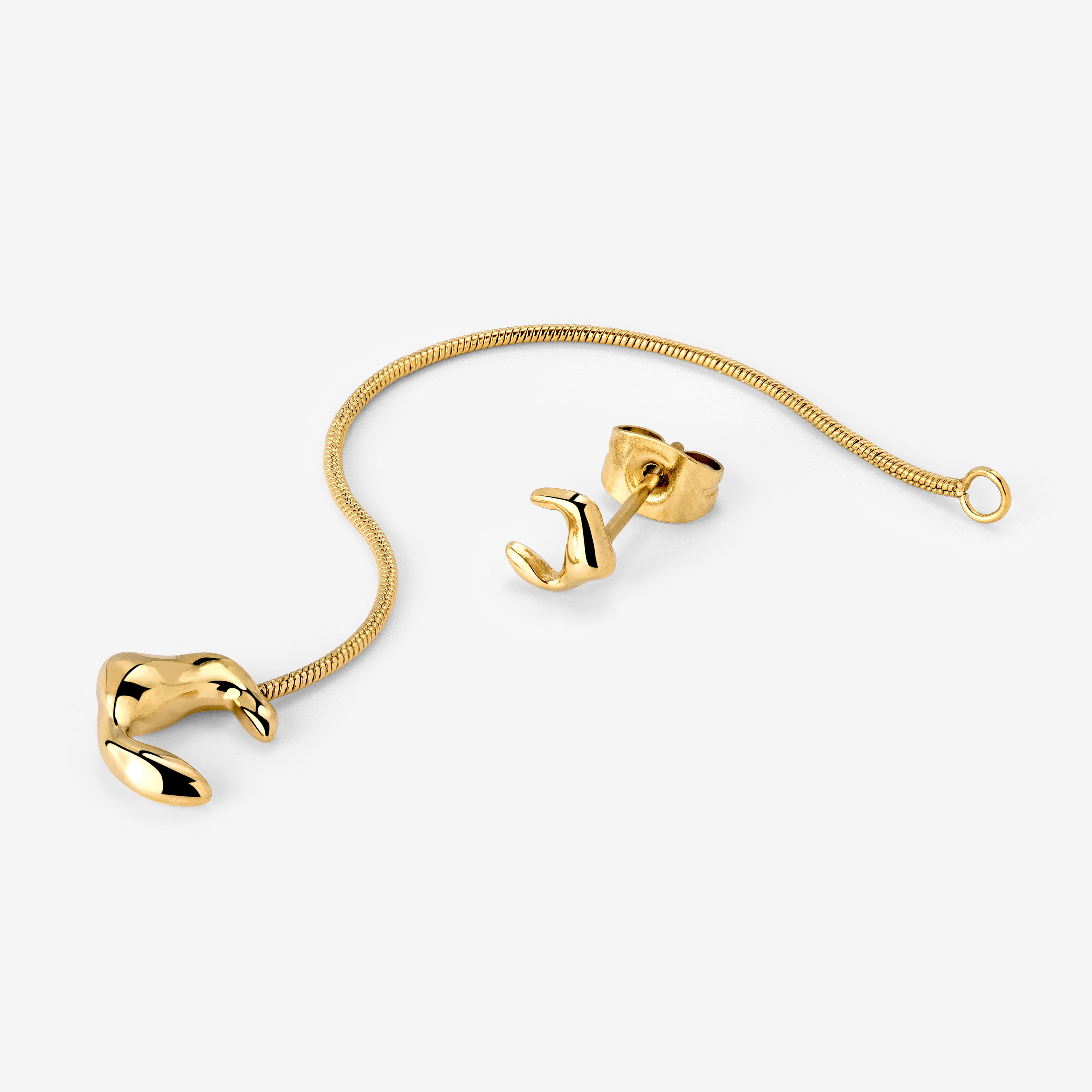 Blissful Bea Earrings Gold - Image 3