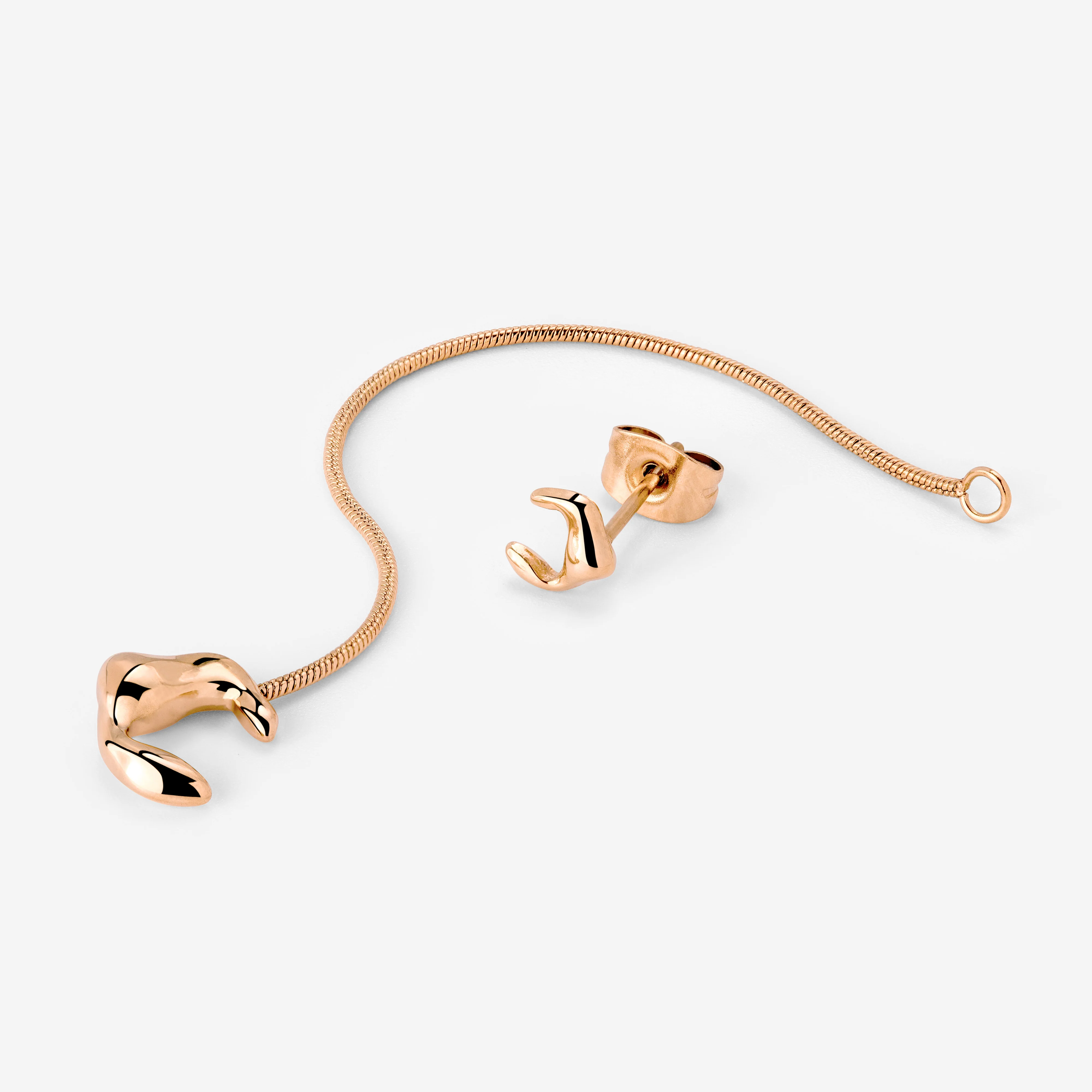 Blissful Bea Earrings Rose Gold - Image 3