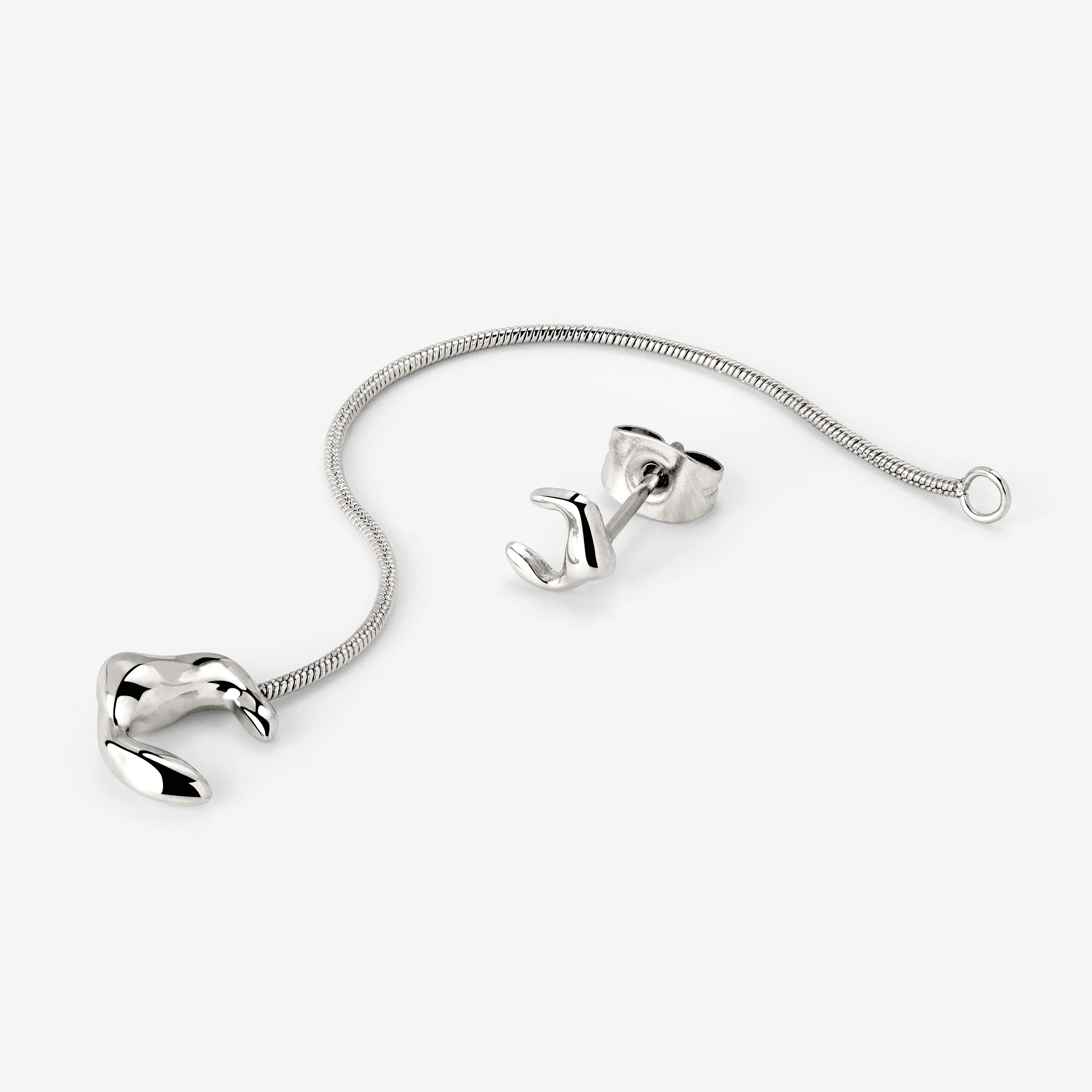Blissful Bea Earrings Silver - Image 3