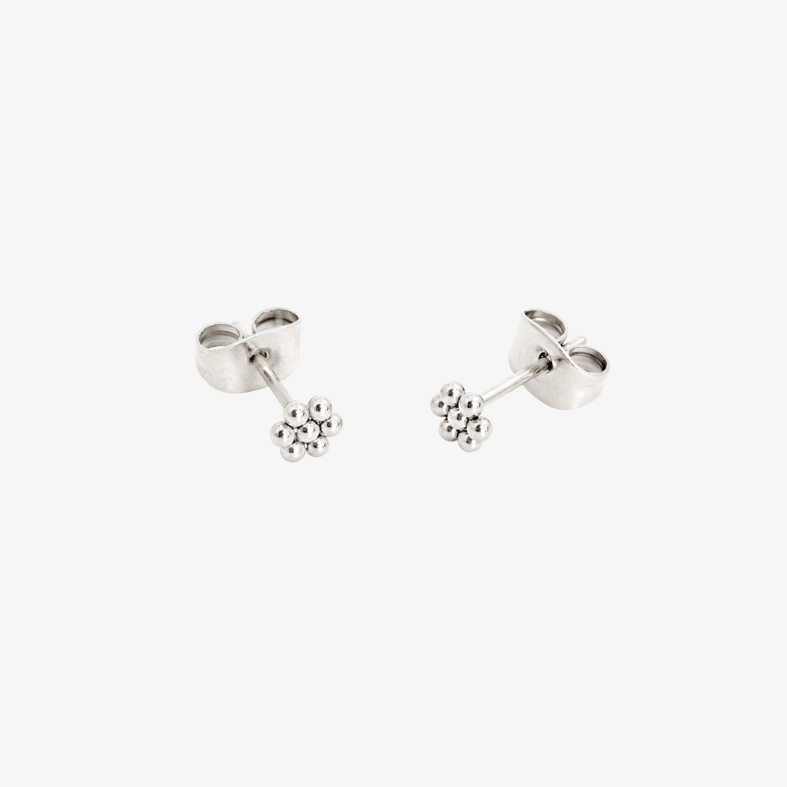 Blooming Studs Silver