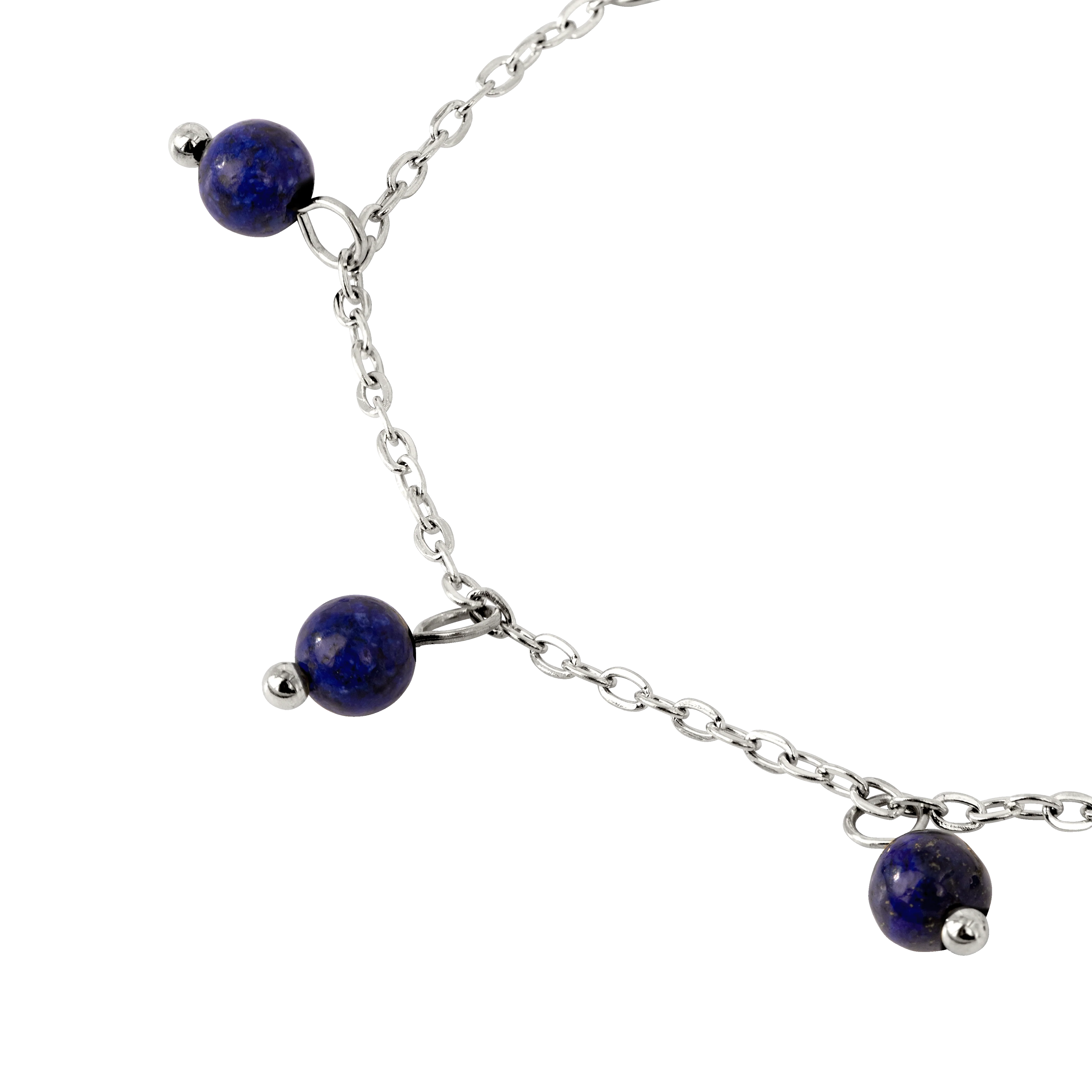 Blue Bay Anklet Silver - Image 3
