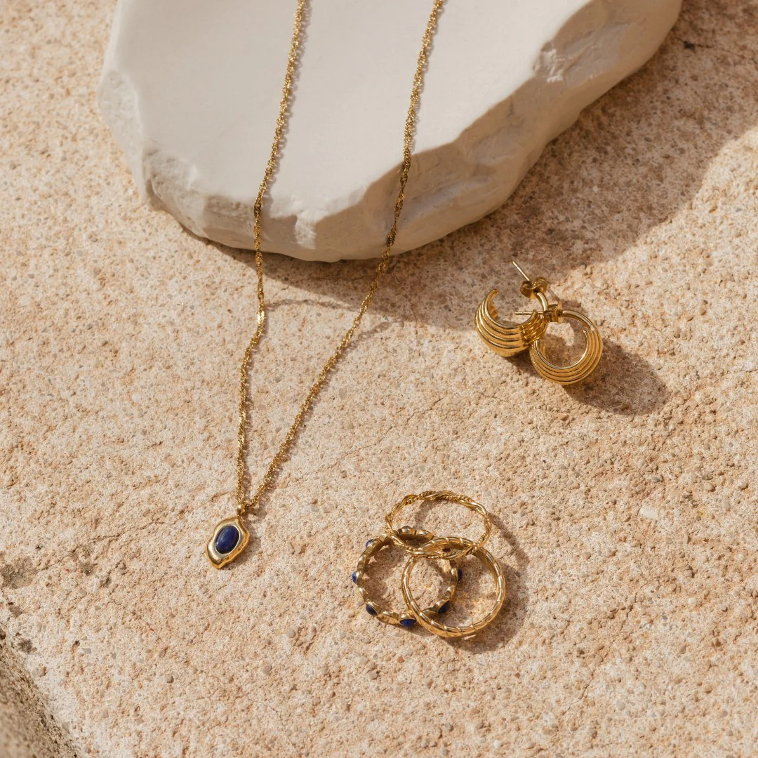 Blue Bay Ring Rose Gold - Image 4