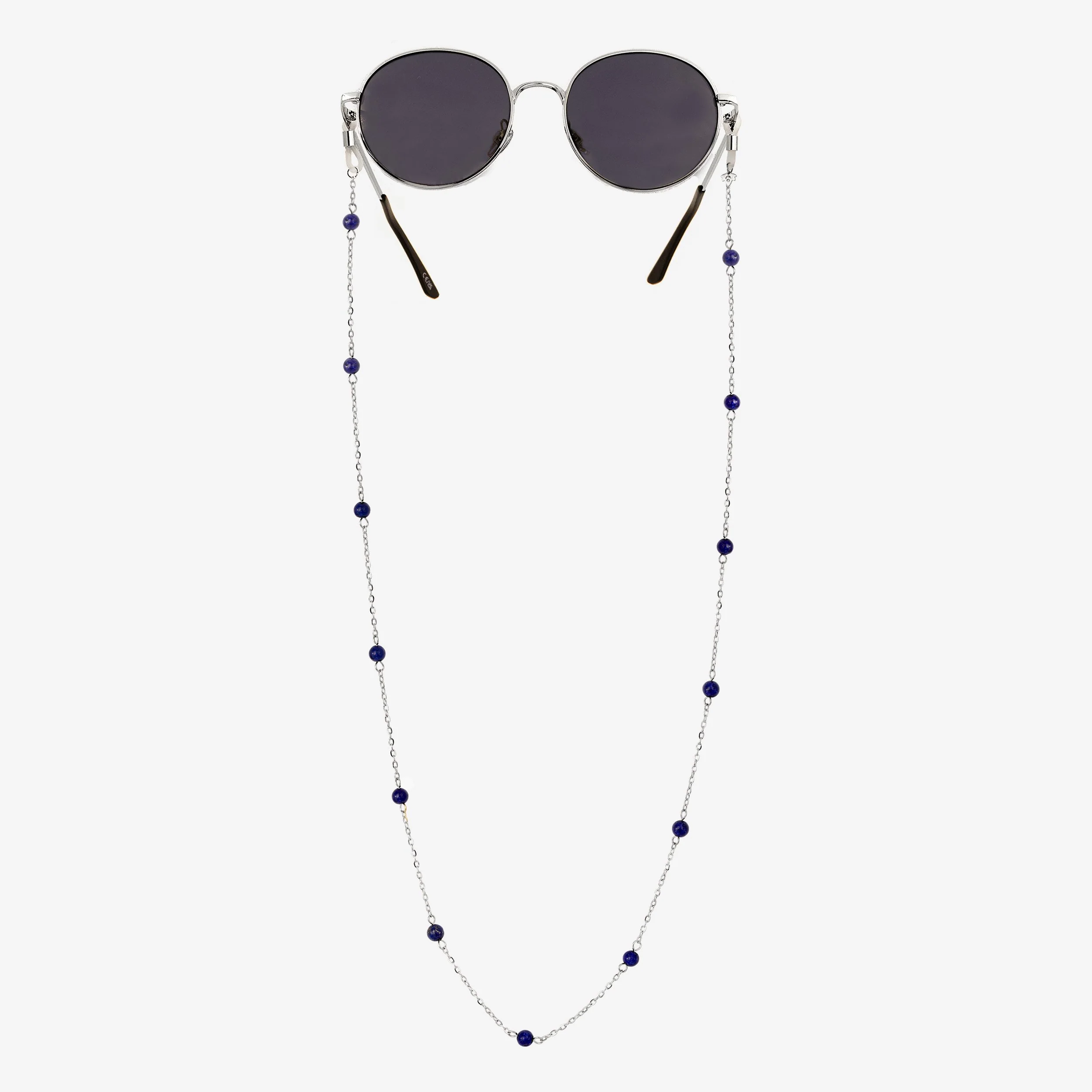 Blue Bay Sunglasses Chain Silver