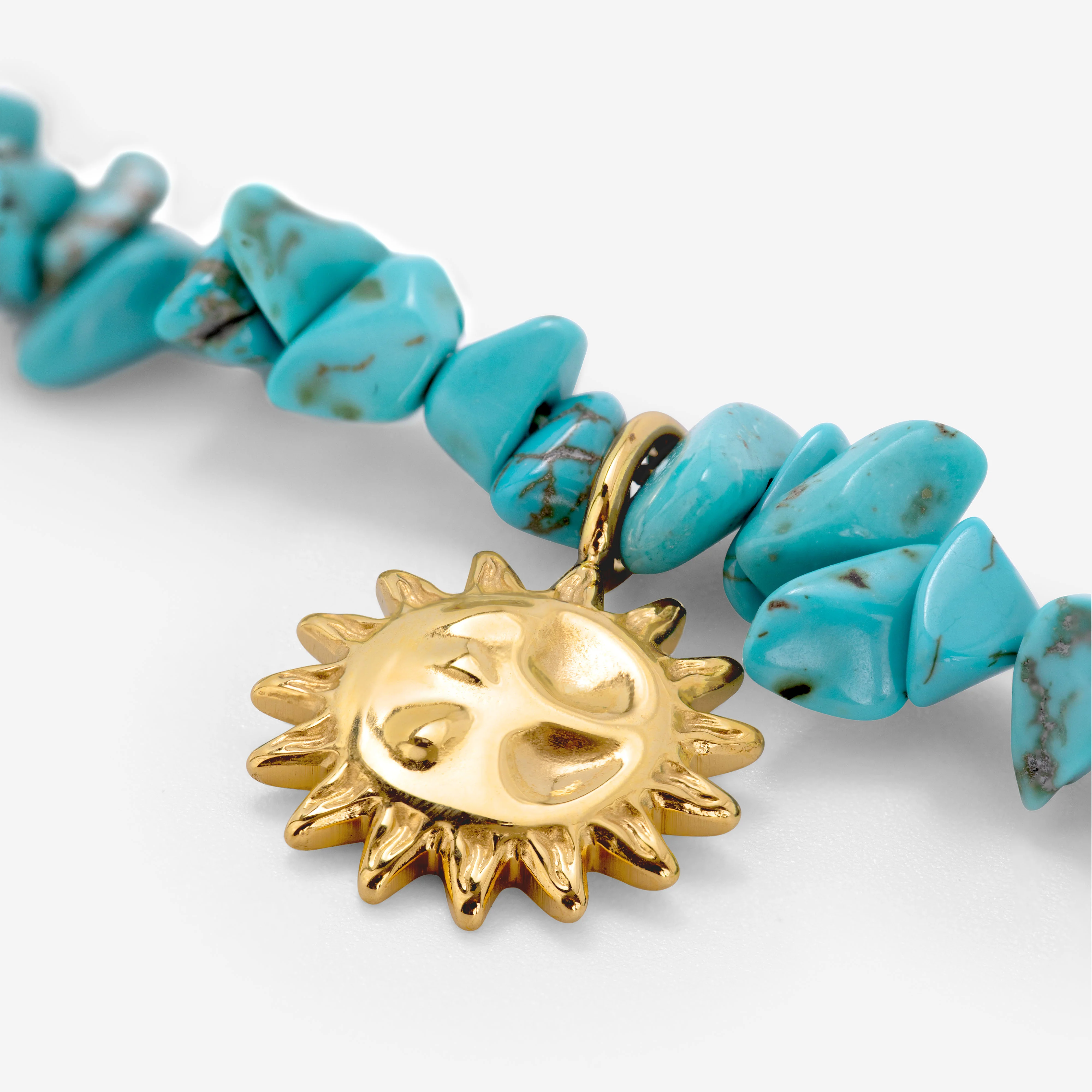 Blue Lagoon Bracelet Gold - Image 3