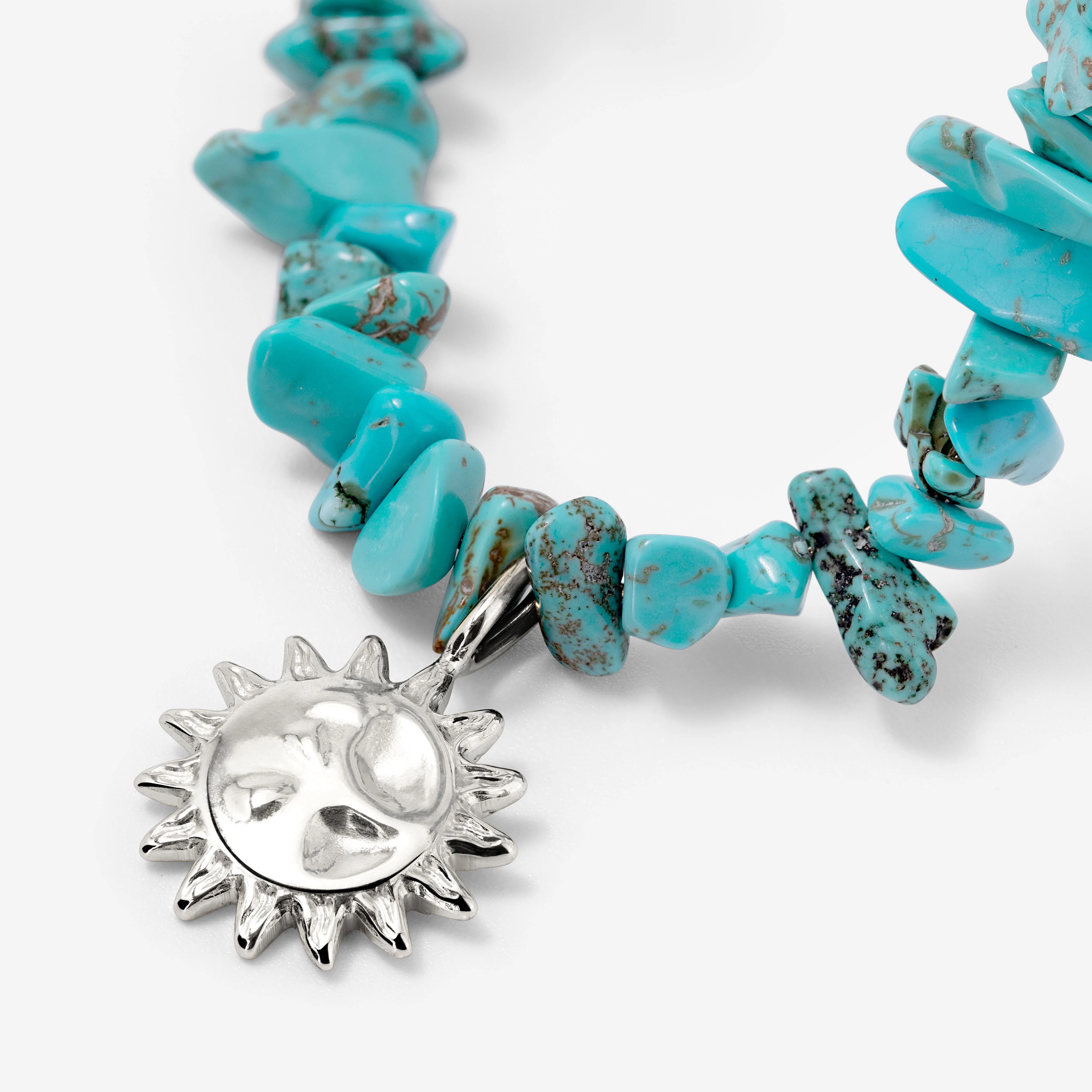 Blue Lagoon Necklace Silver - Image 3