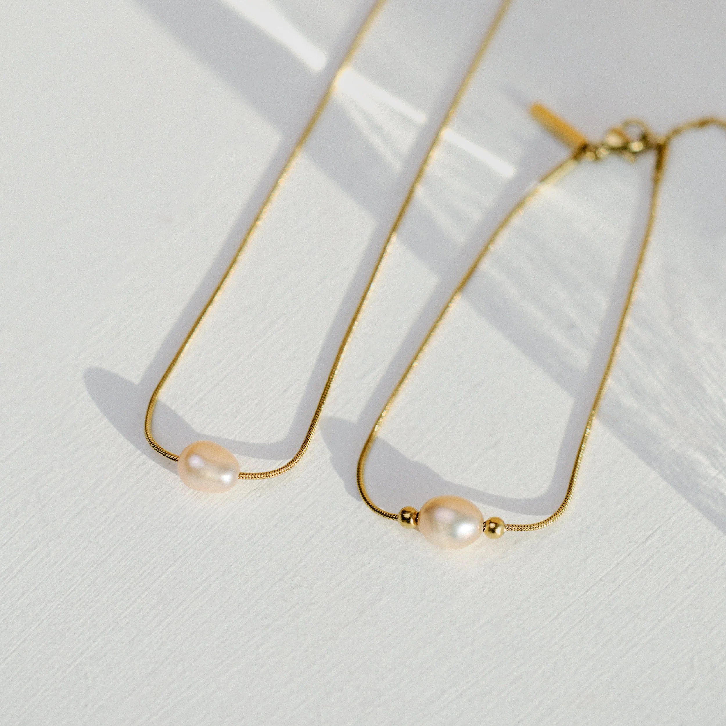 Blush Pearl Bracelet Silver - Image 4