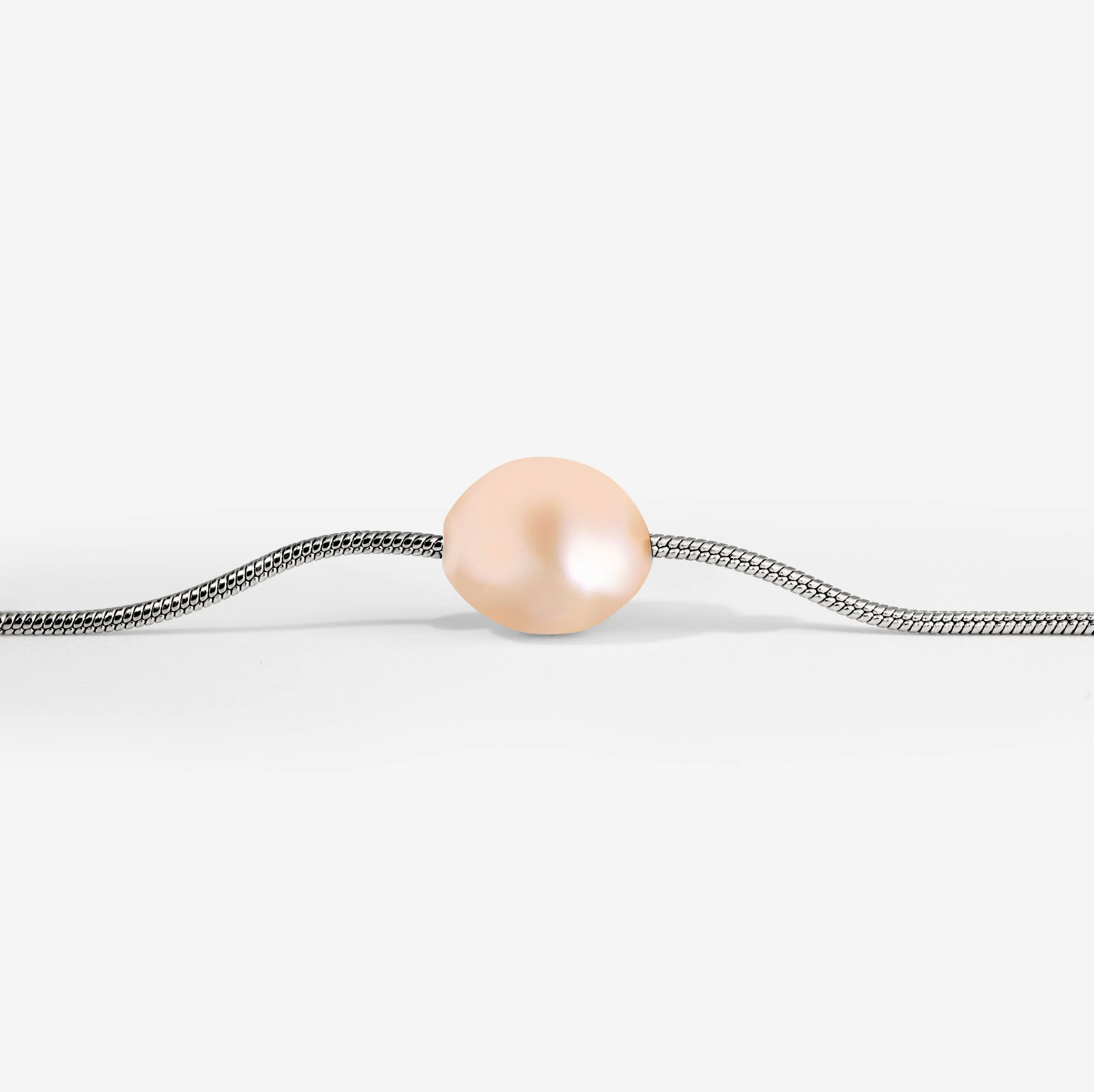 Blush Pearl Choker Silver - Image 4