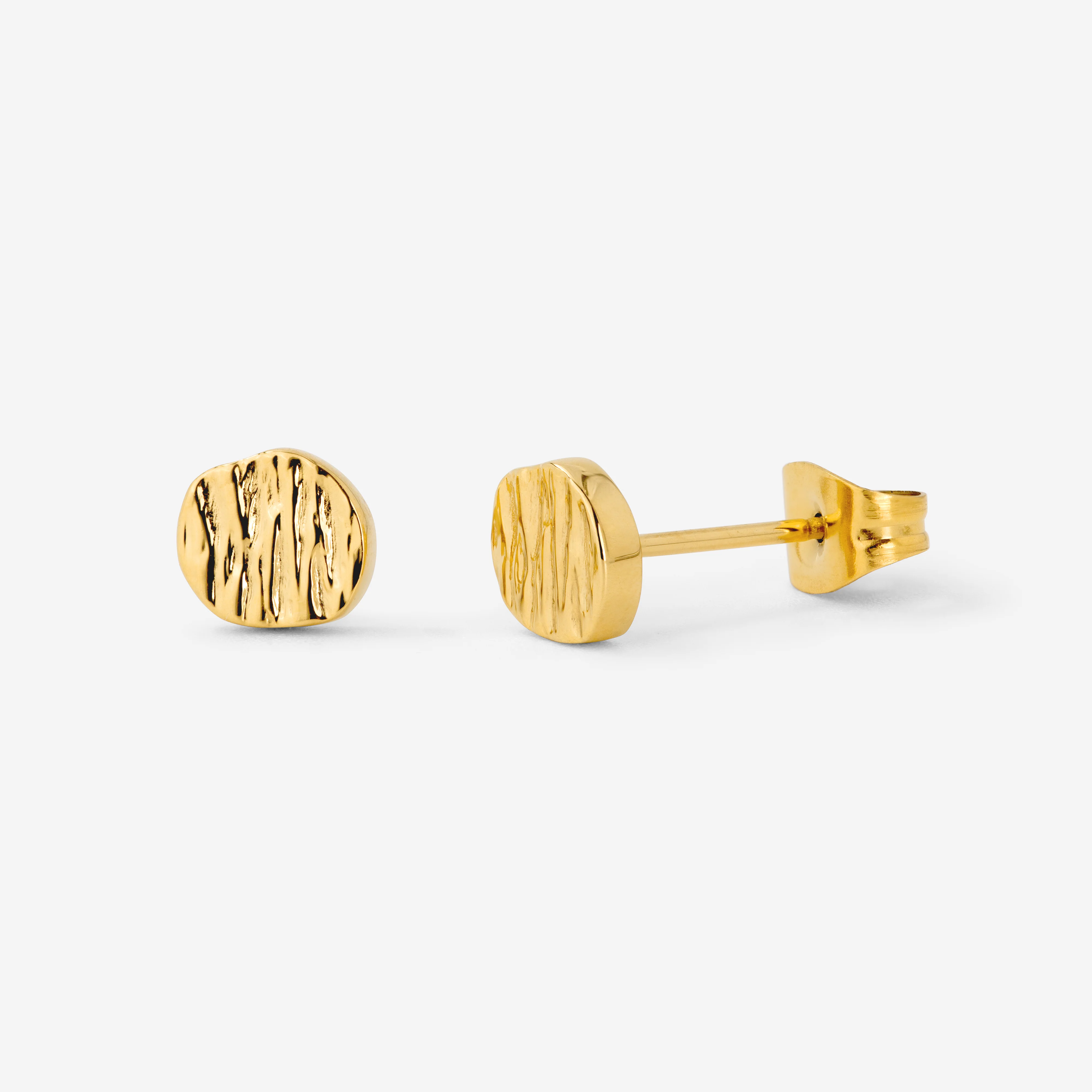 Boho Coin Studs Gold - Image 5
