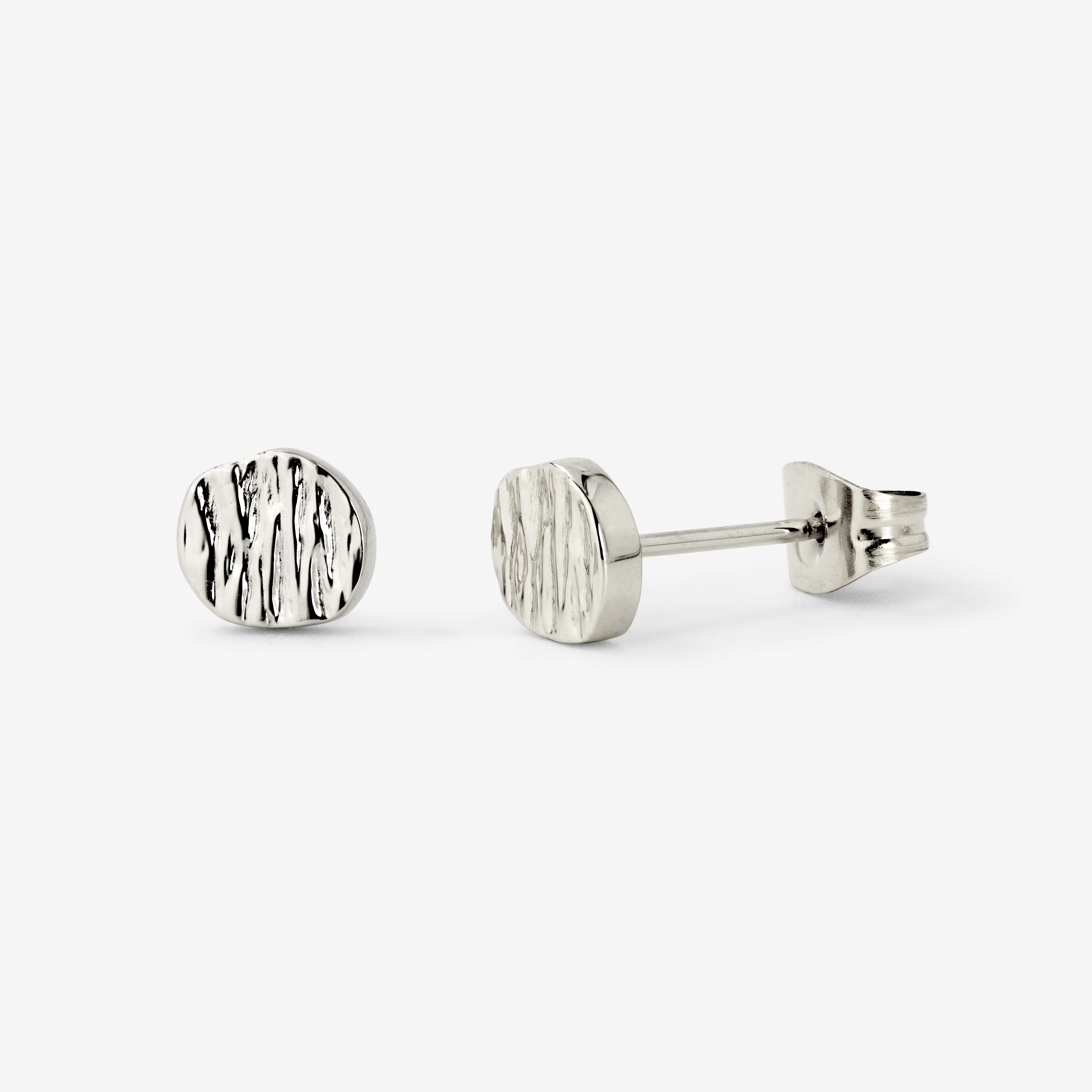 Boho Coin Studs Silver - Image 5
