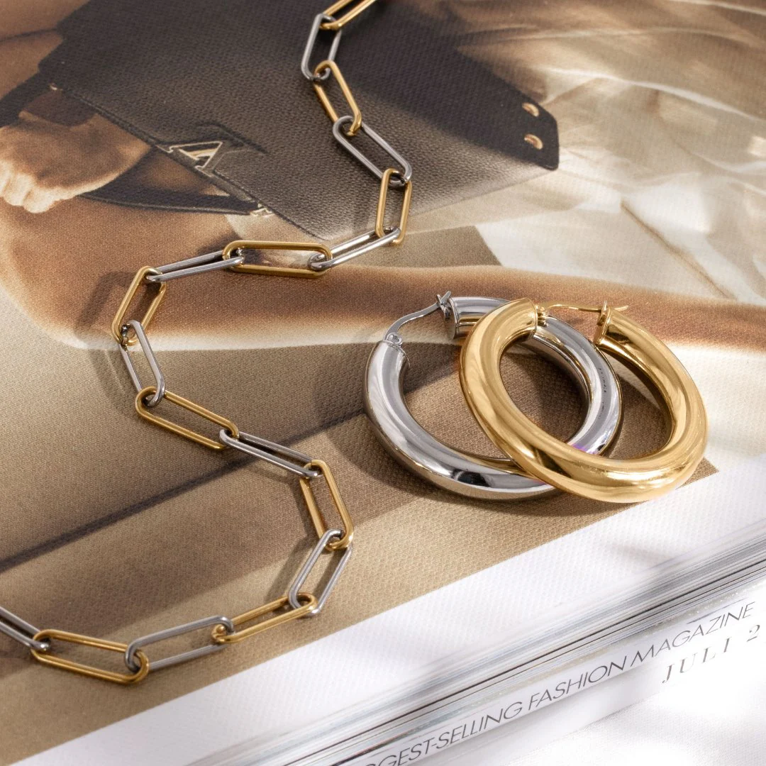 Bold Hoops Large - Image 5