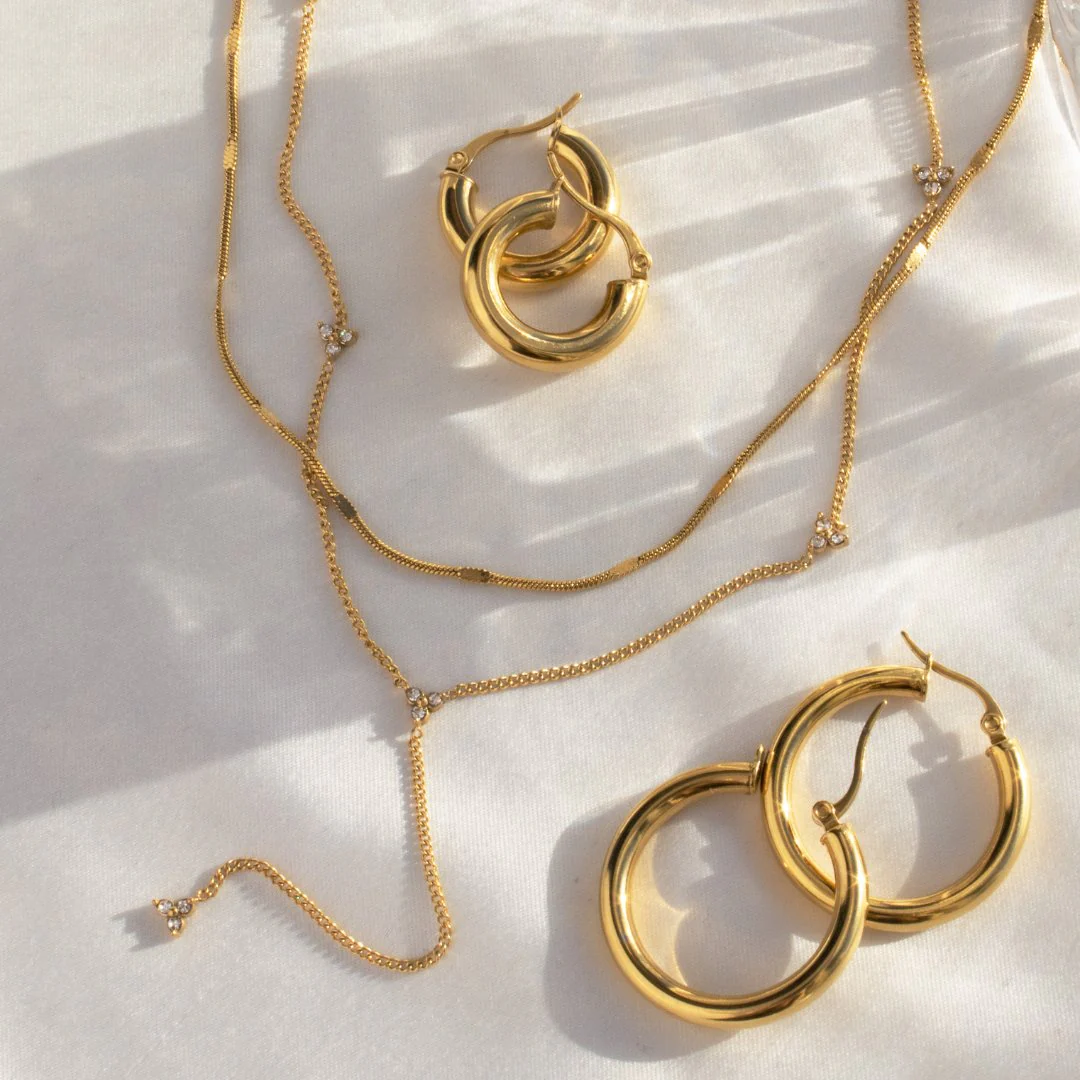 Bold Hoops Medium - Image 5