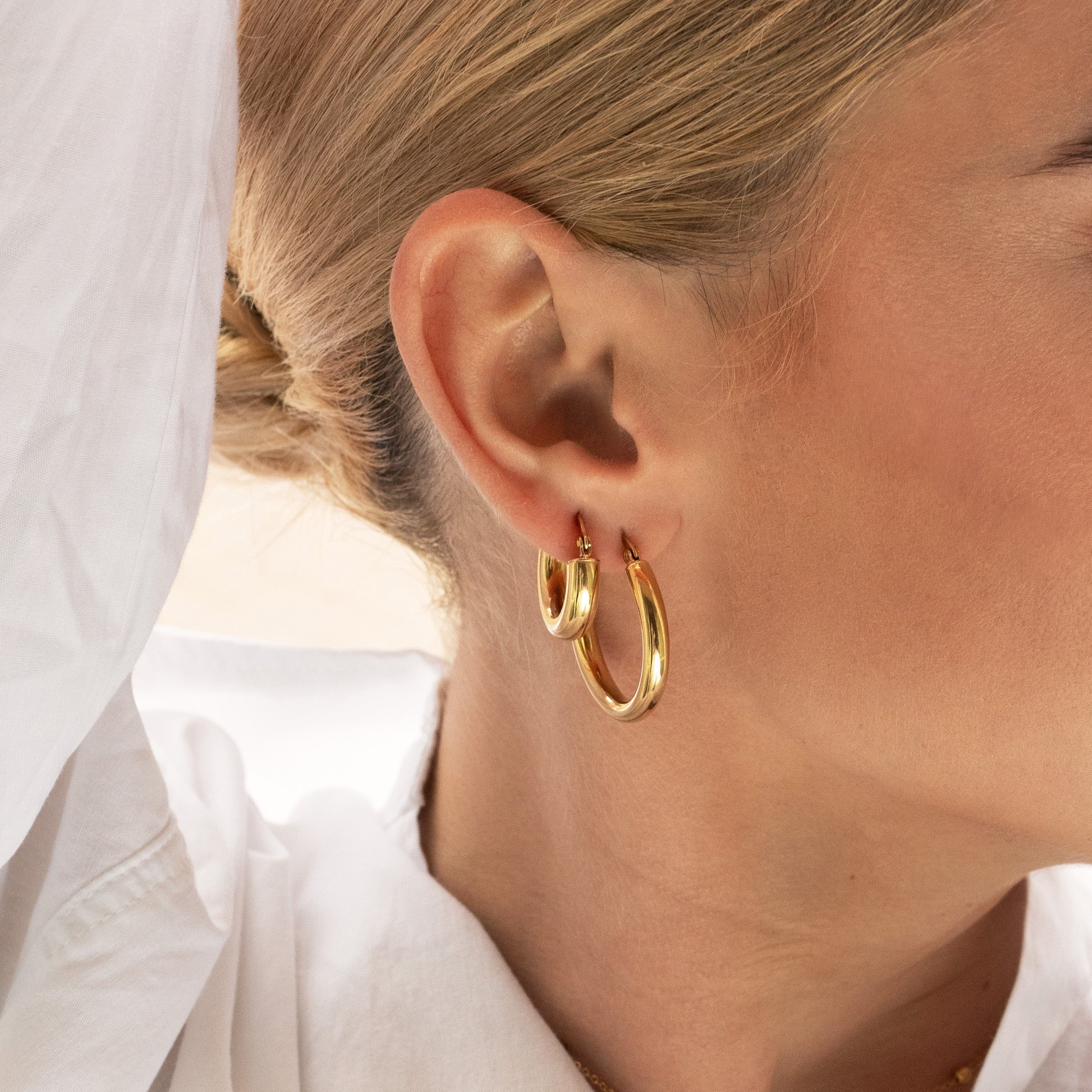Bold Hoops Small - Image 4