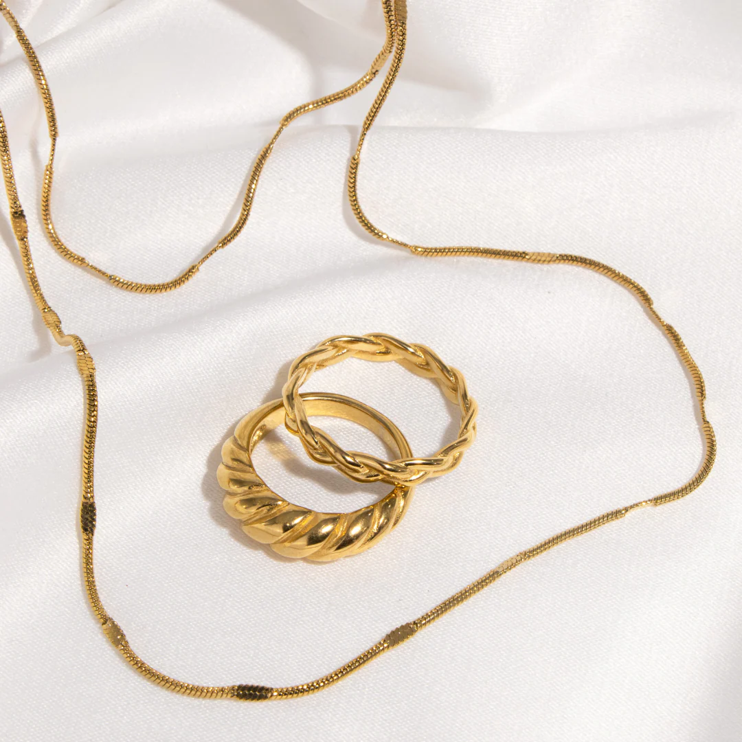 Braided Divine Ring Rose Gold - Image 3