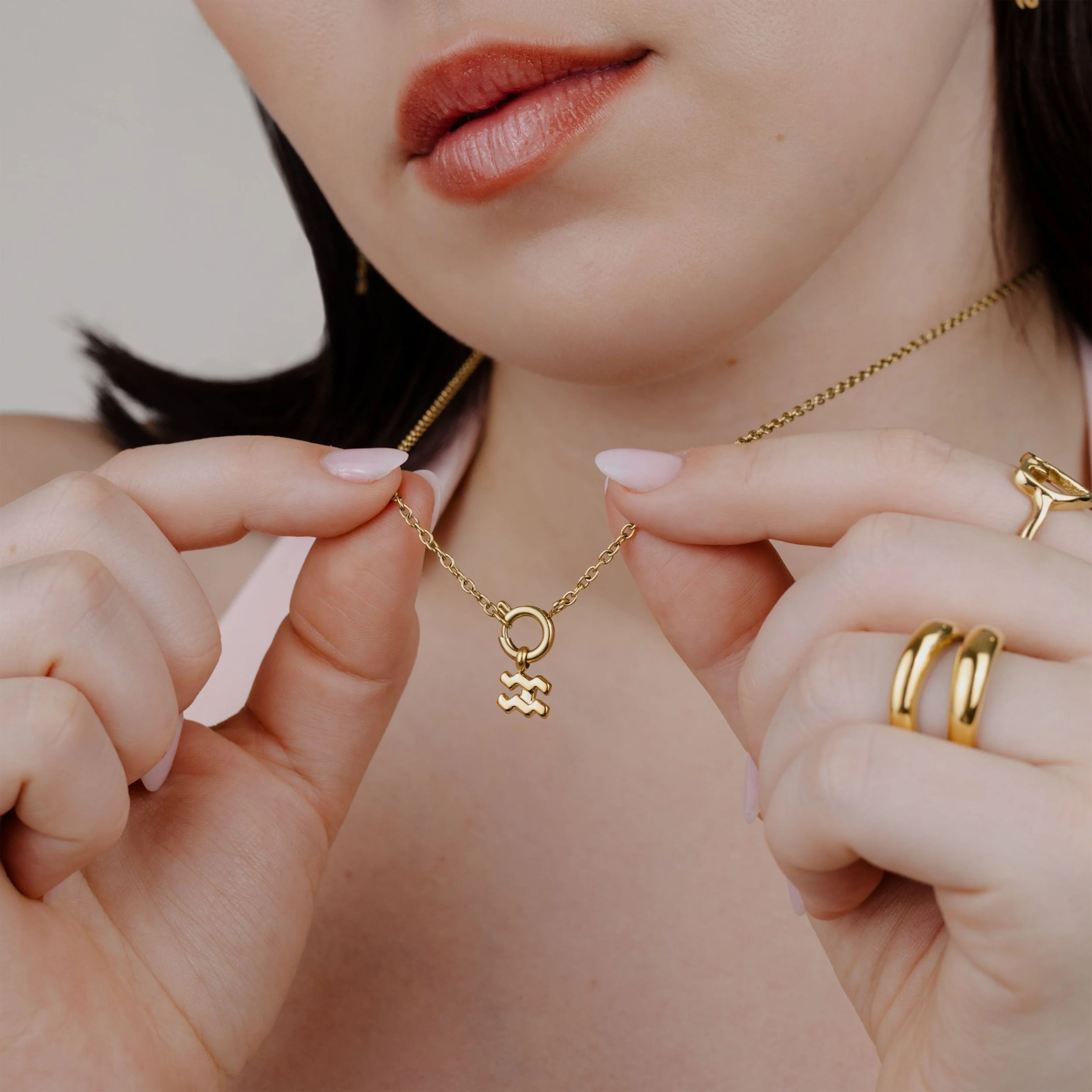 Bubble Zodiac Necklace Charms - Image 2