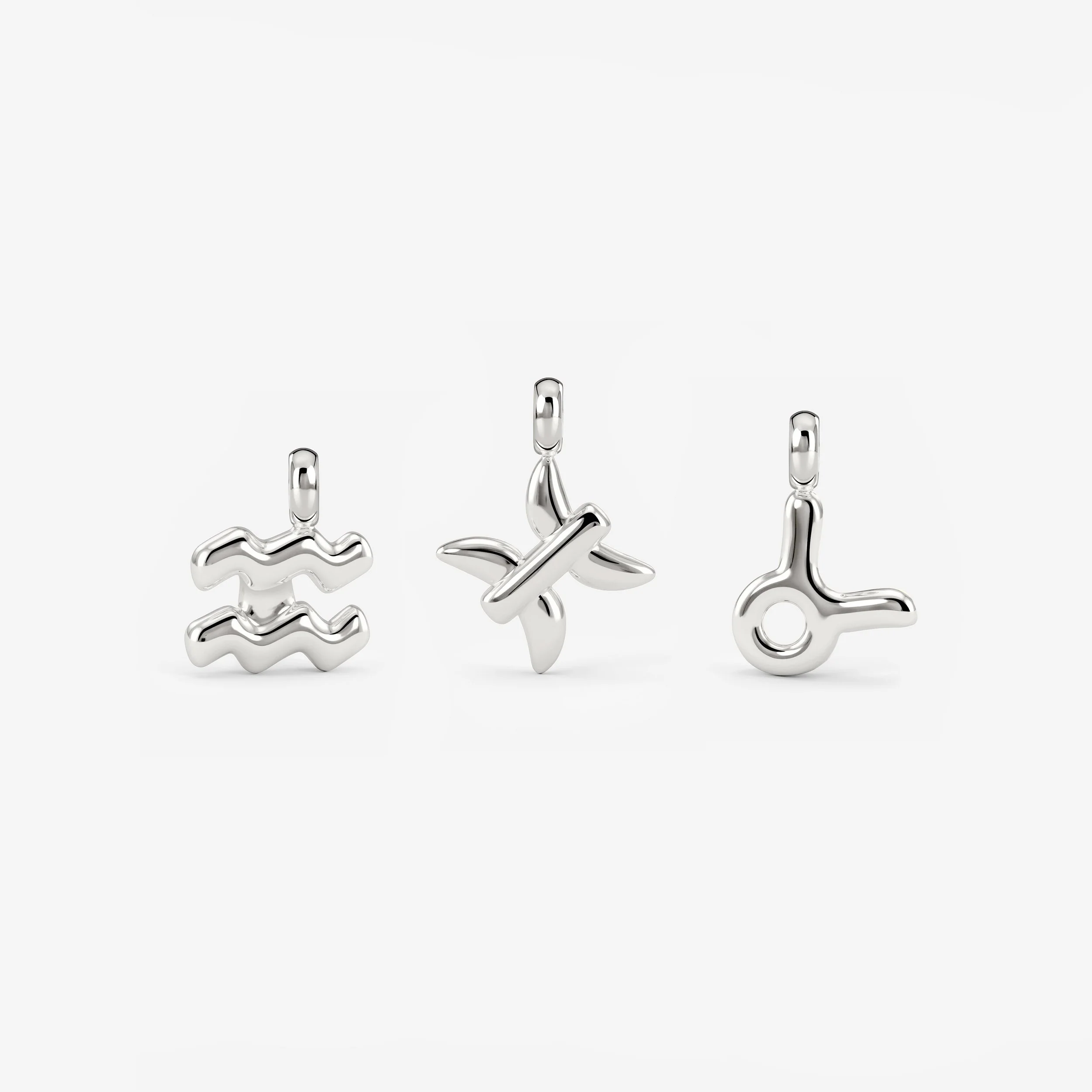 Bubble Zodiac Necklace Charms - Image 9
