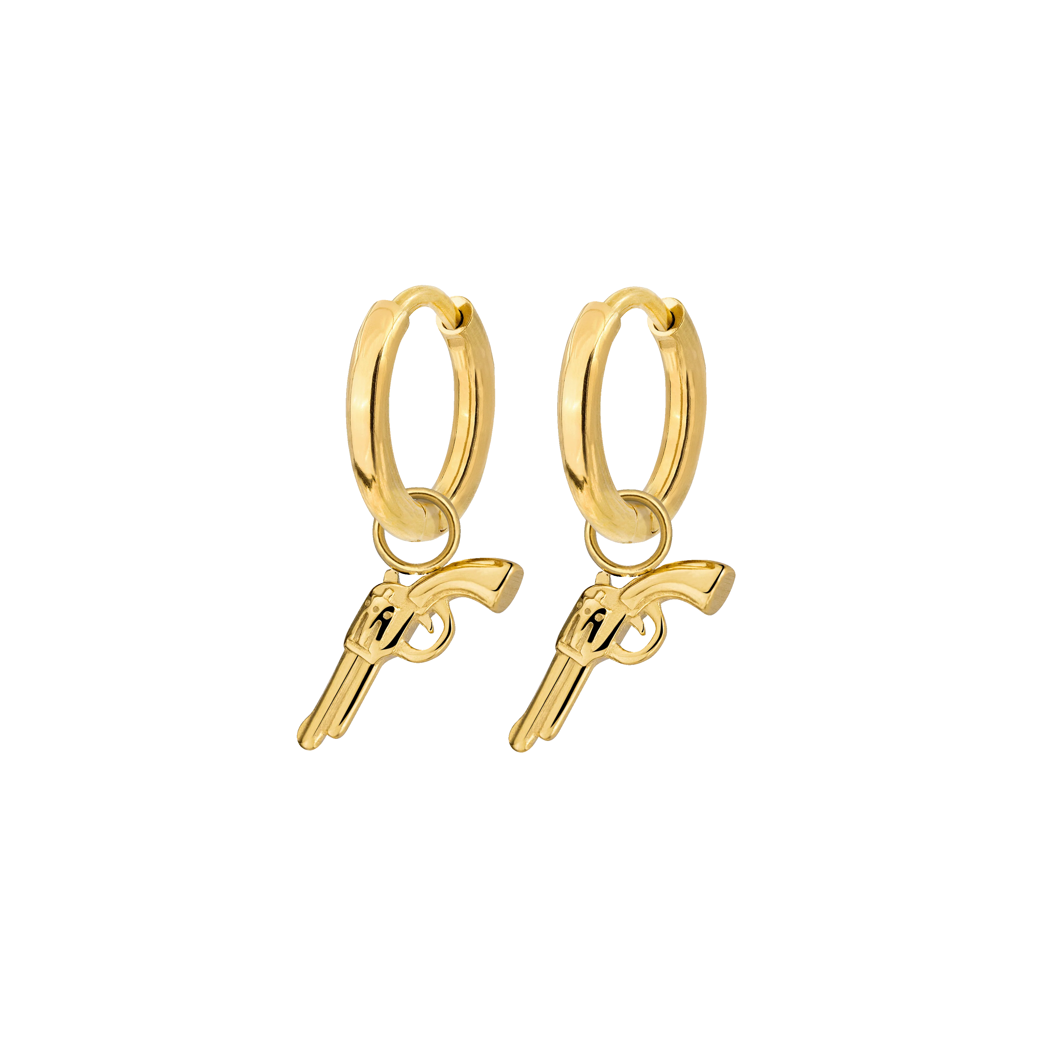 Bulletproof Hoop Set Baby Gold