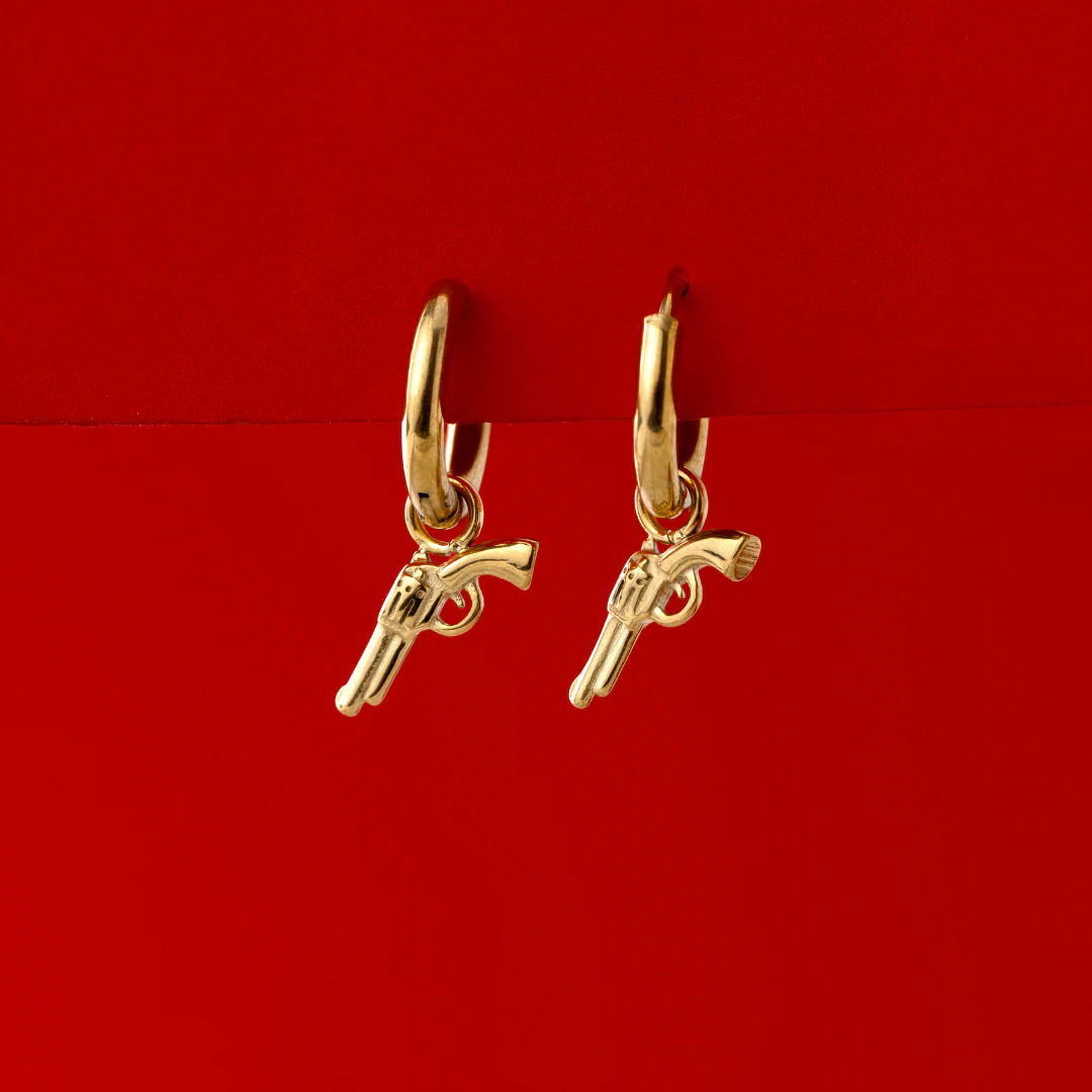 Bulletproof Hoop Set Baby Gold - Image 3