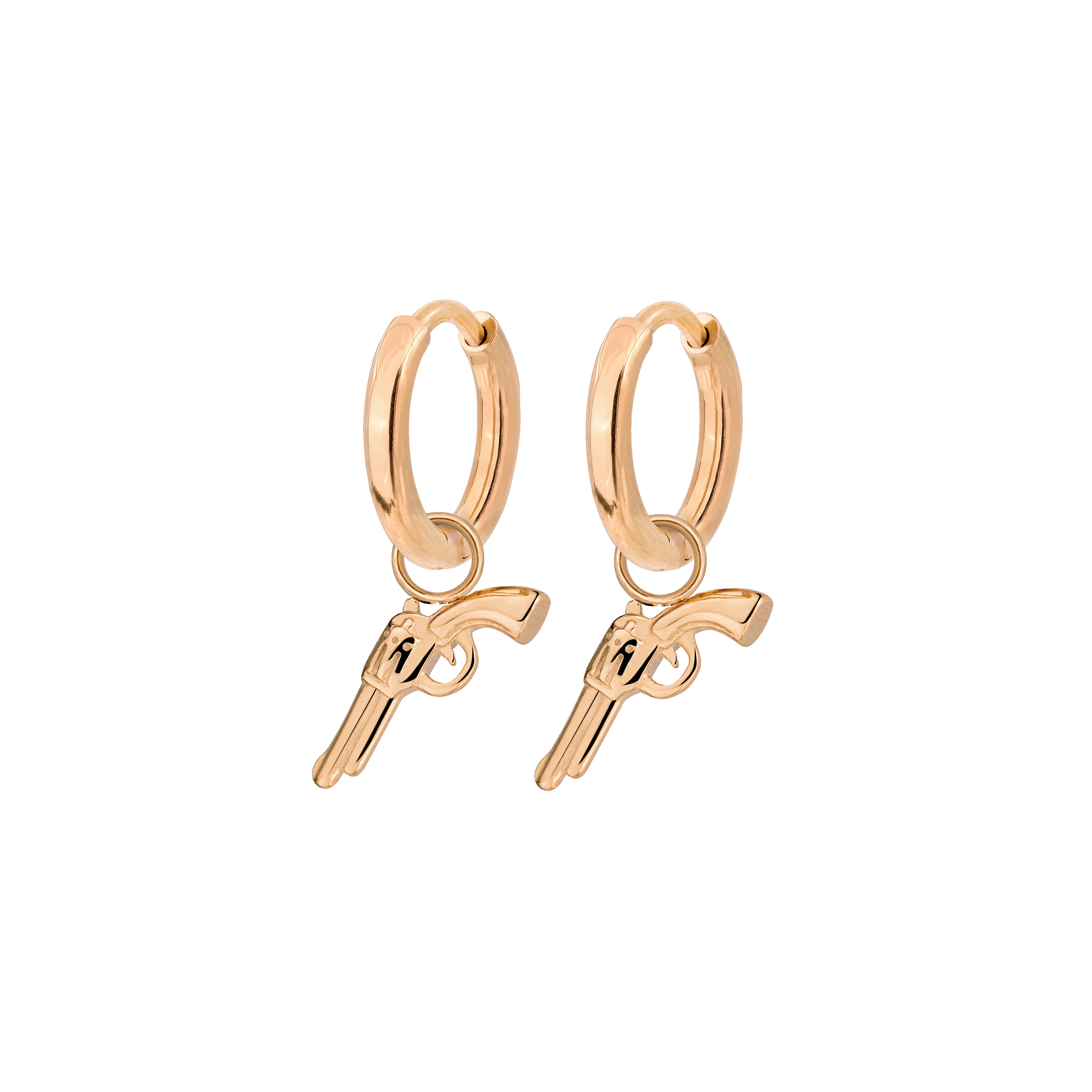 Bulletproof Hoop Set Baby Rose Gold