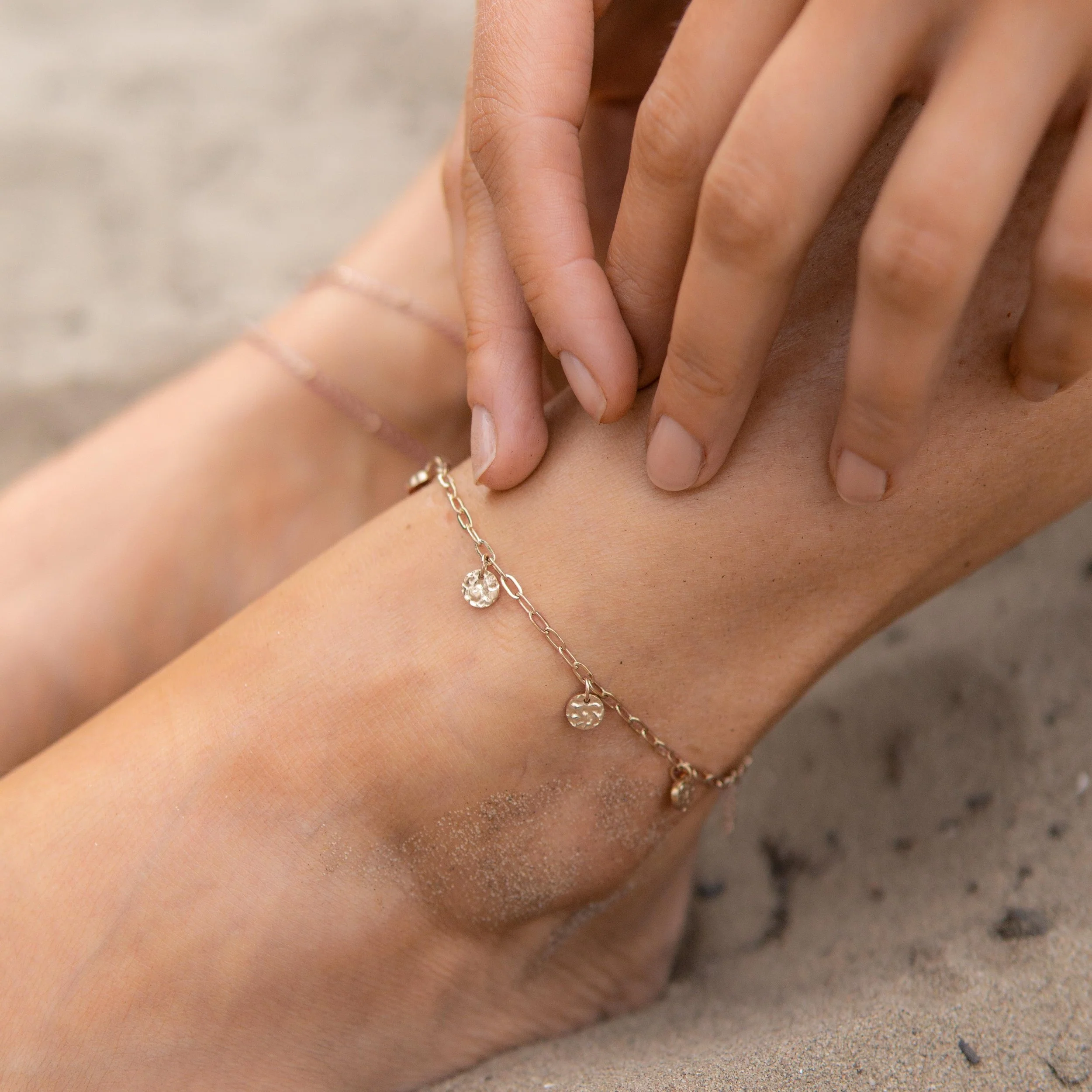 Catalina Anklet Rose Gold - Image 2