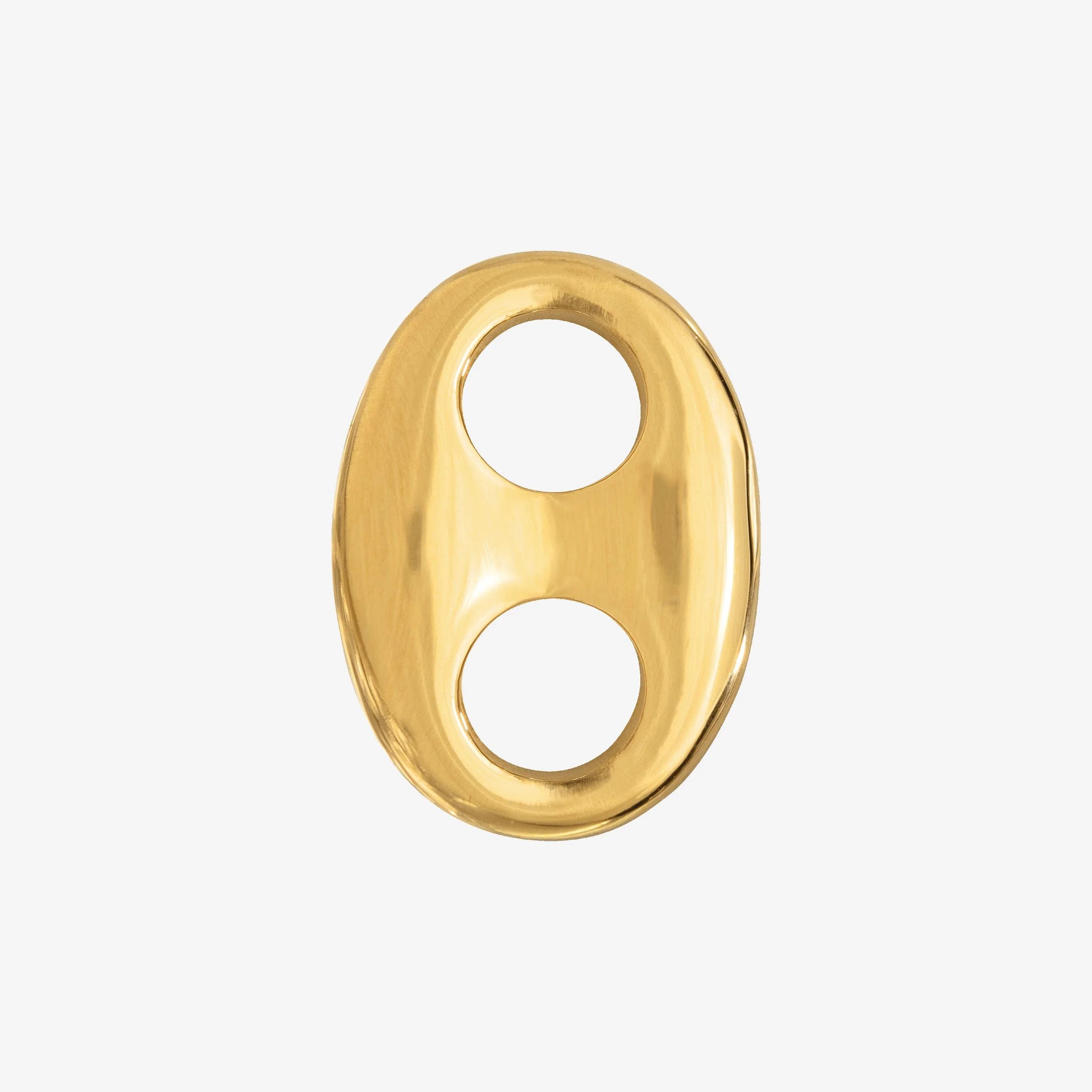 Chunky Gem Find Hoop Set Medium Gold - Image 3