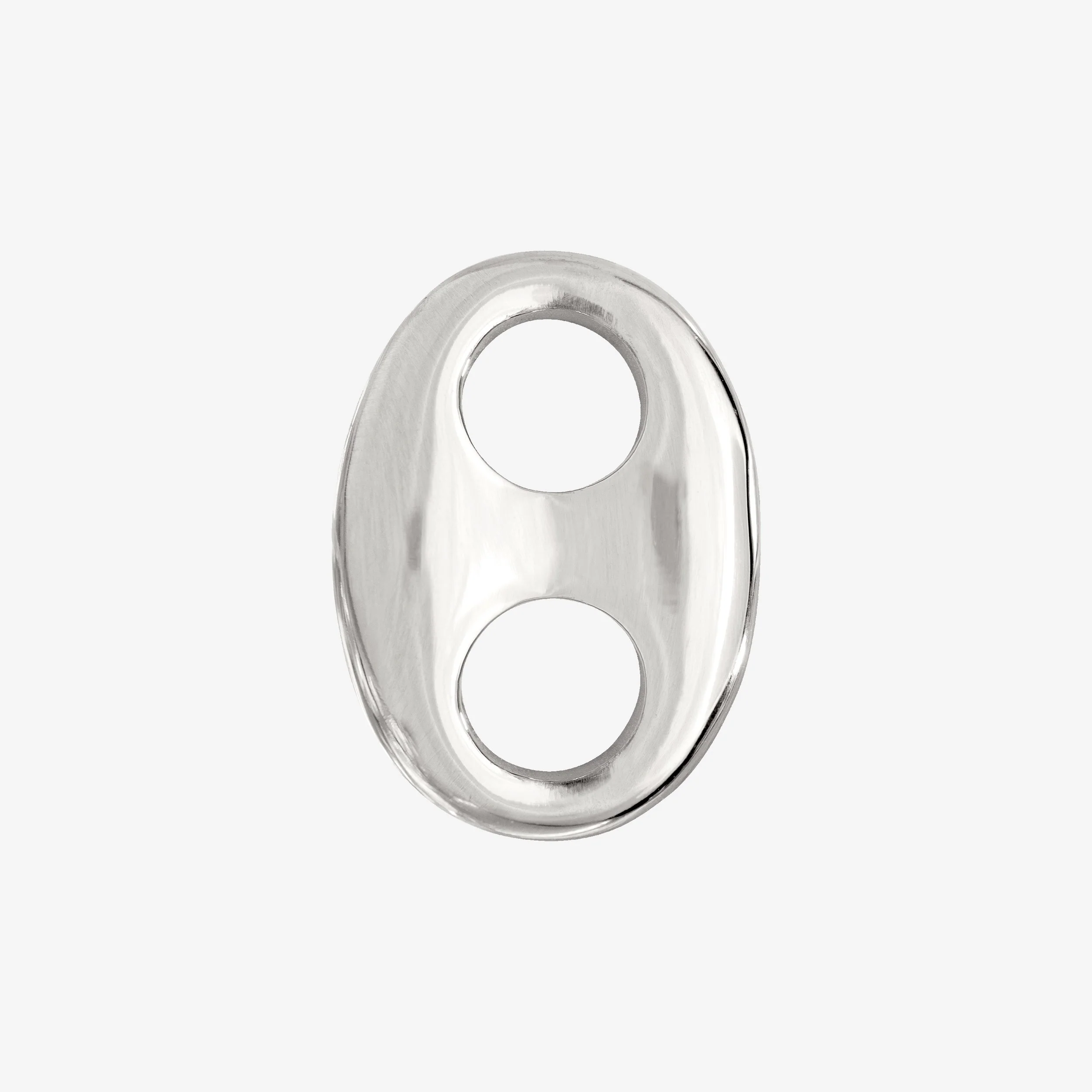 Chunky Gem Find Hoop Set Medium Silver - Image 3