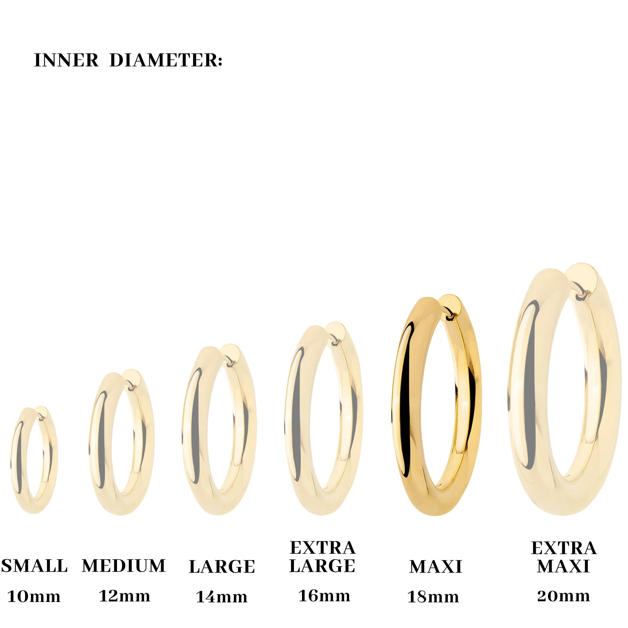 Chunky Hoop Set Maxi - Image 3