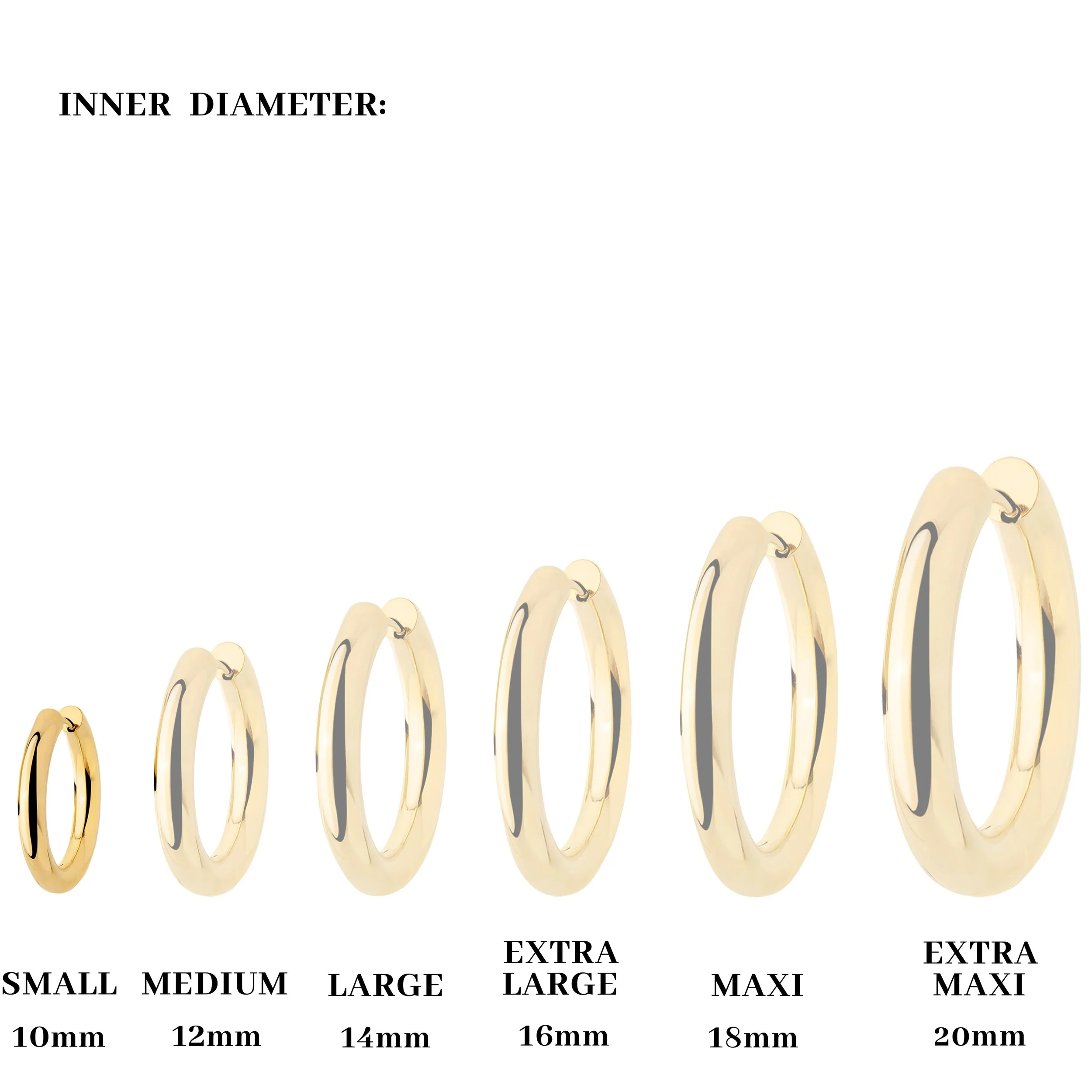Chunky Hoop Set Small - Image 3