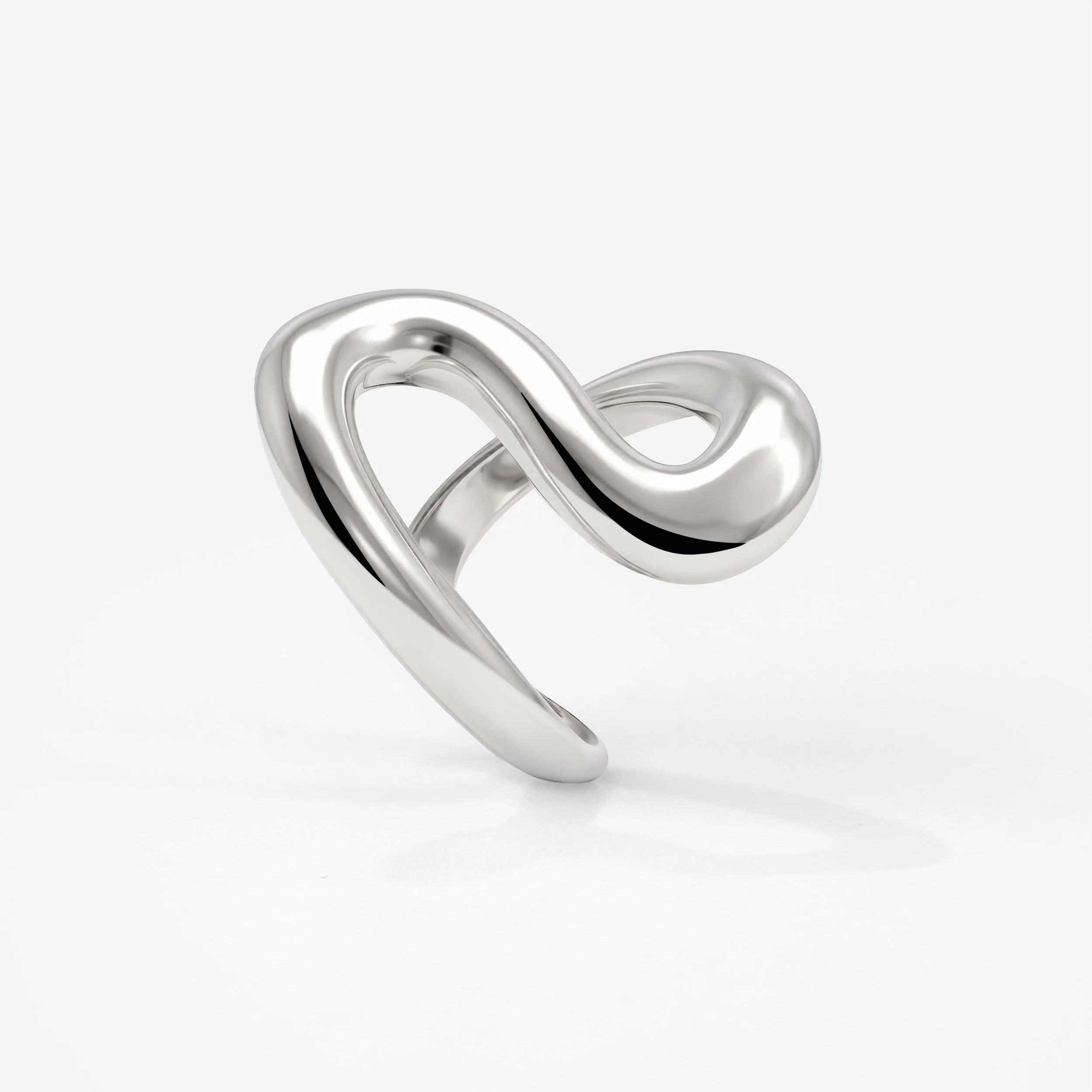 Coiled Ring Silver - Image 3