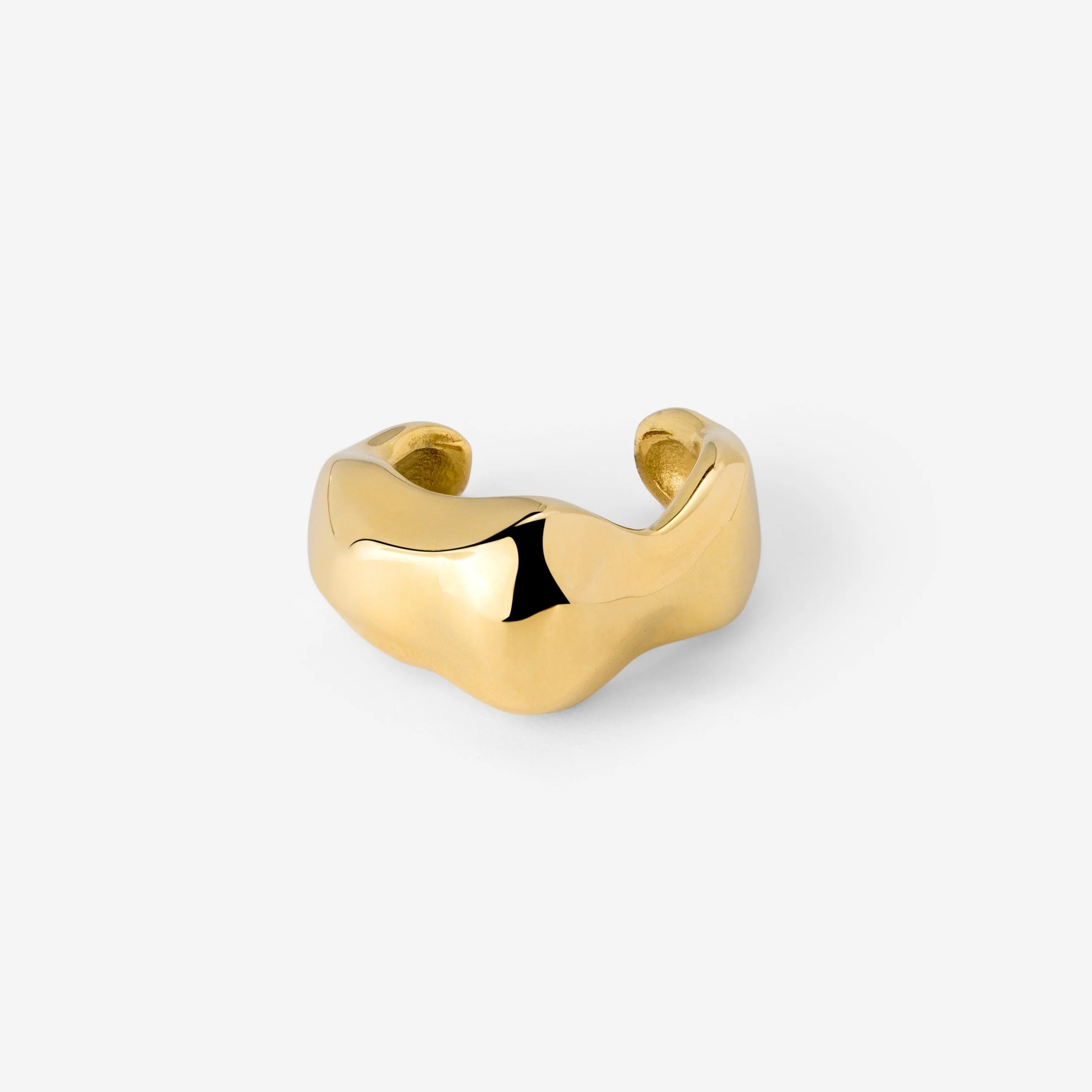 Colorful Conny Ear Cuff Gold