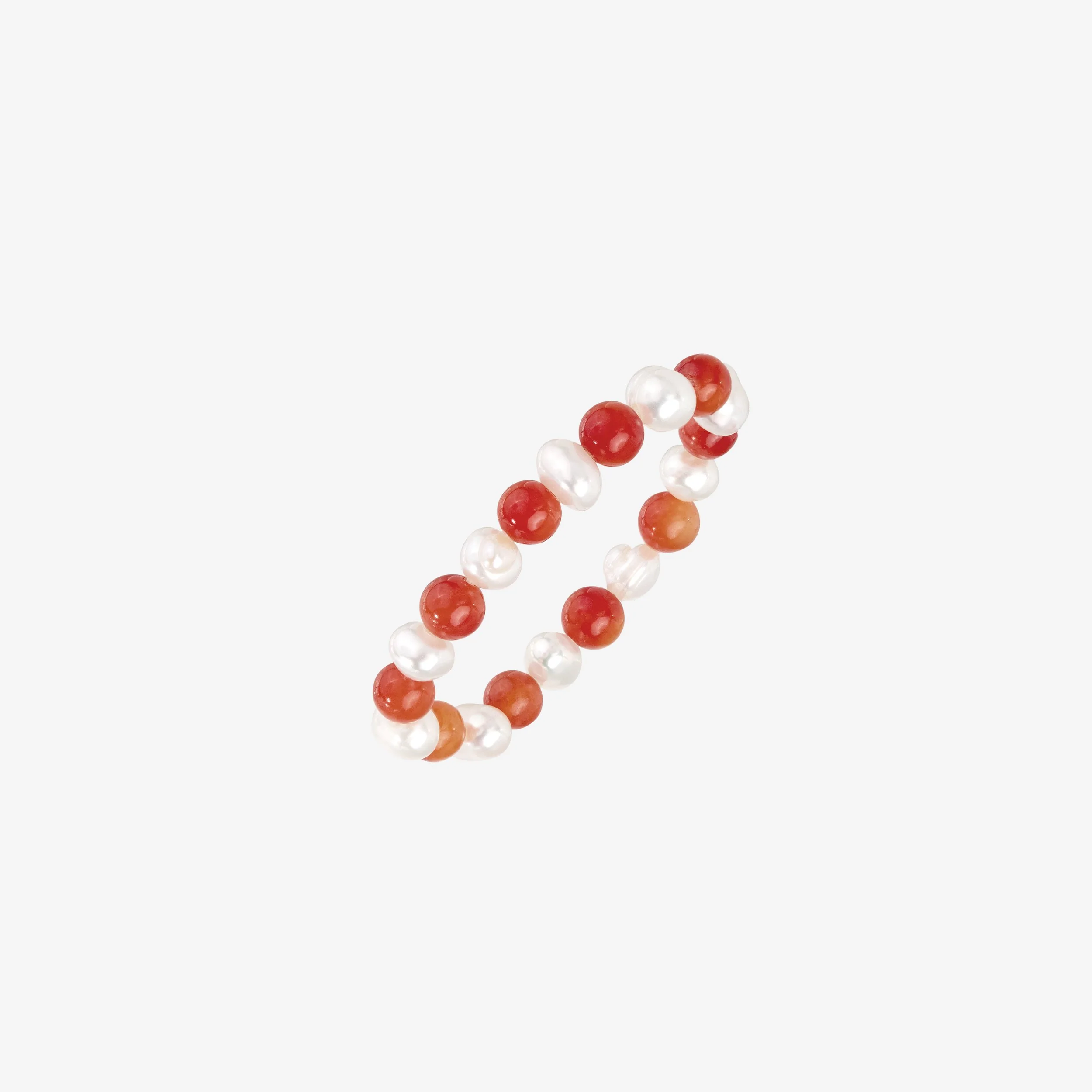 Coral Pearl Ring