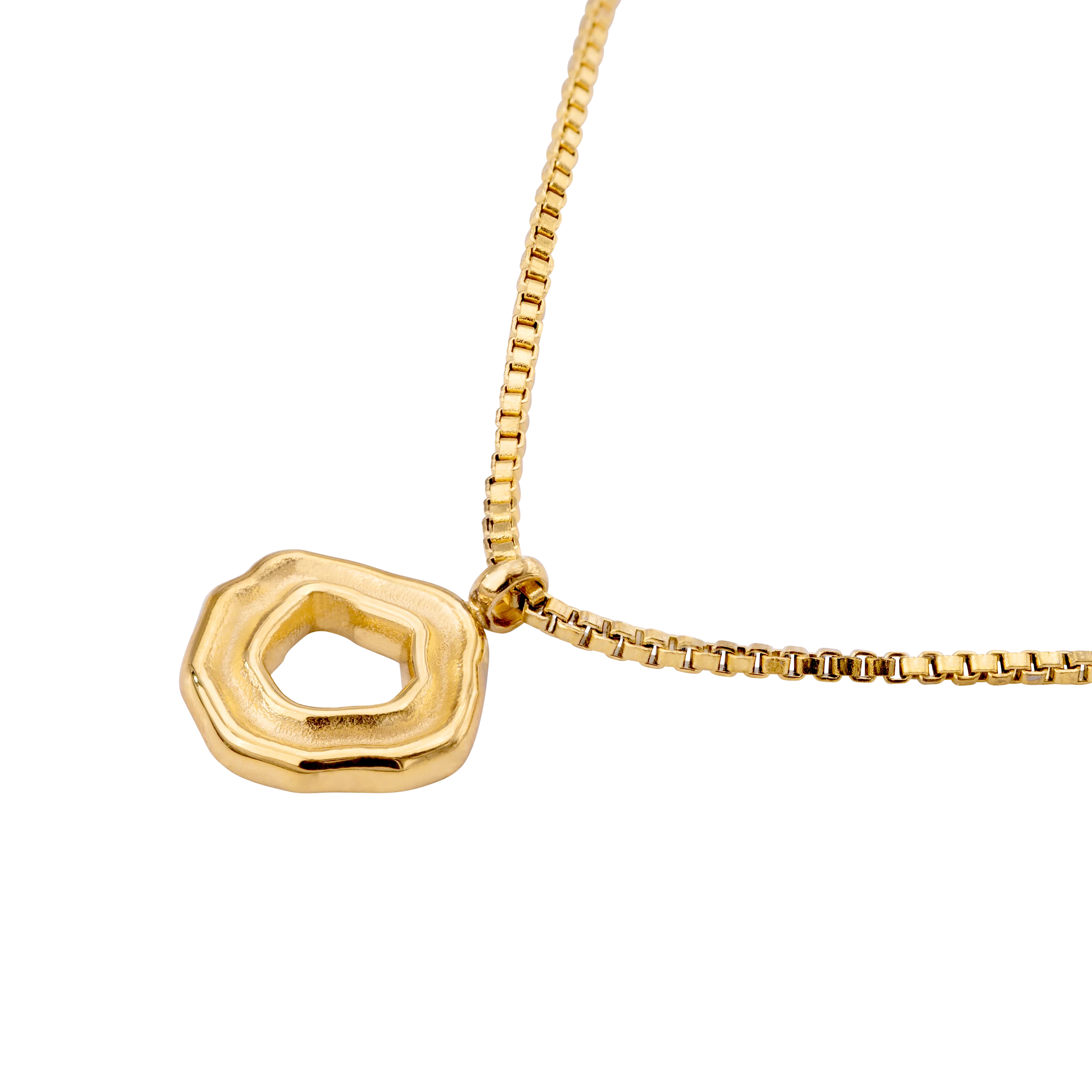 Coastal Charm Necklace Gold - Image 3