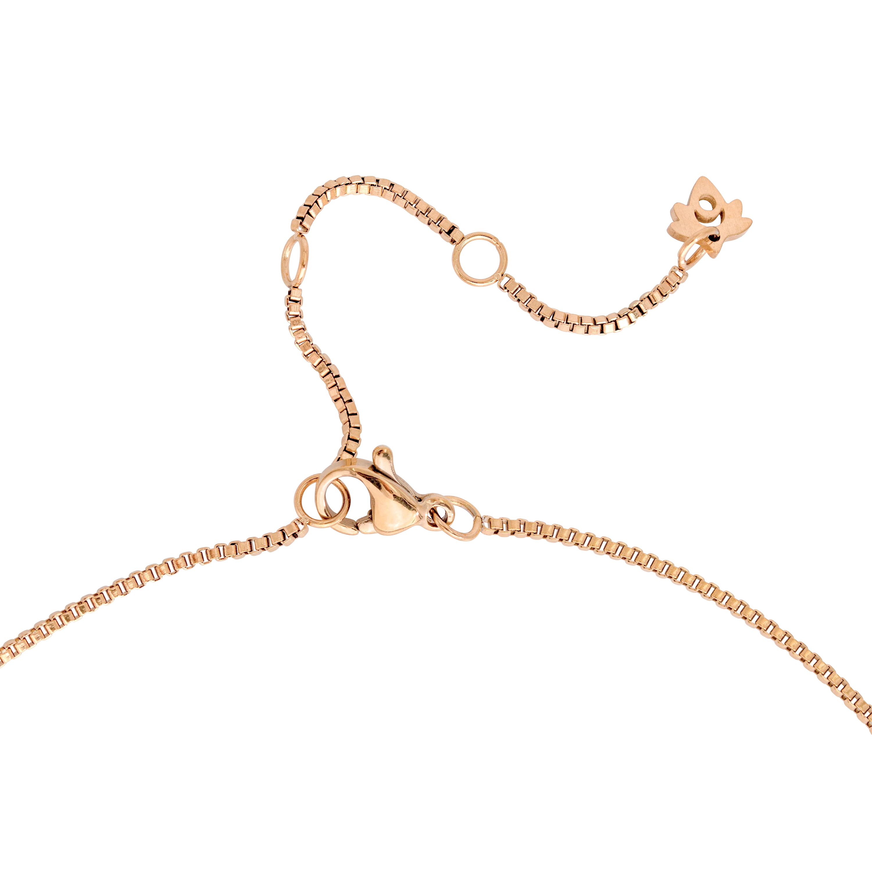 Coastal Charm Necklace Rose Gold - Image 4
