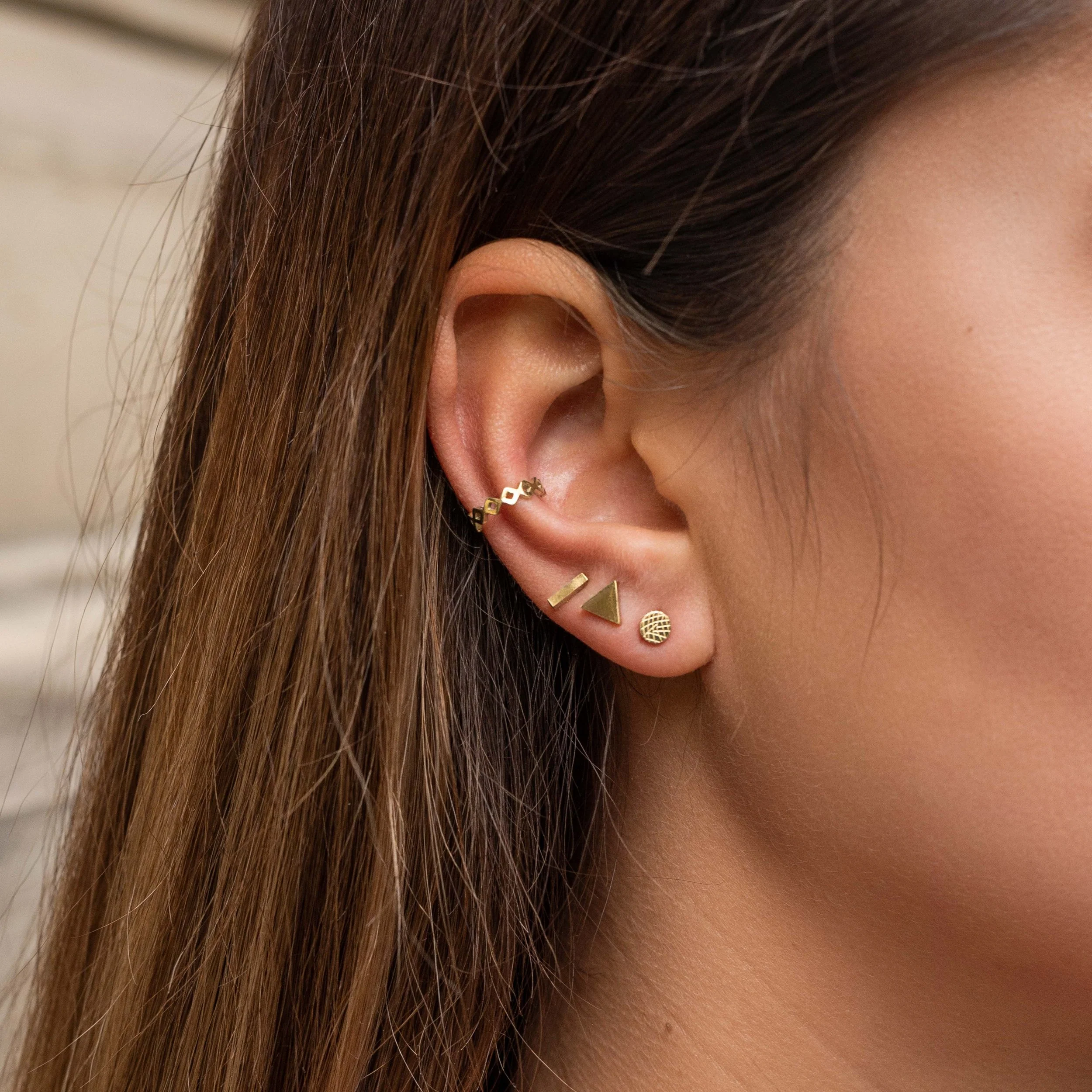 Cule Studs Gold - Image 2