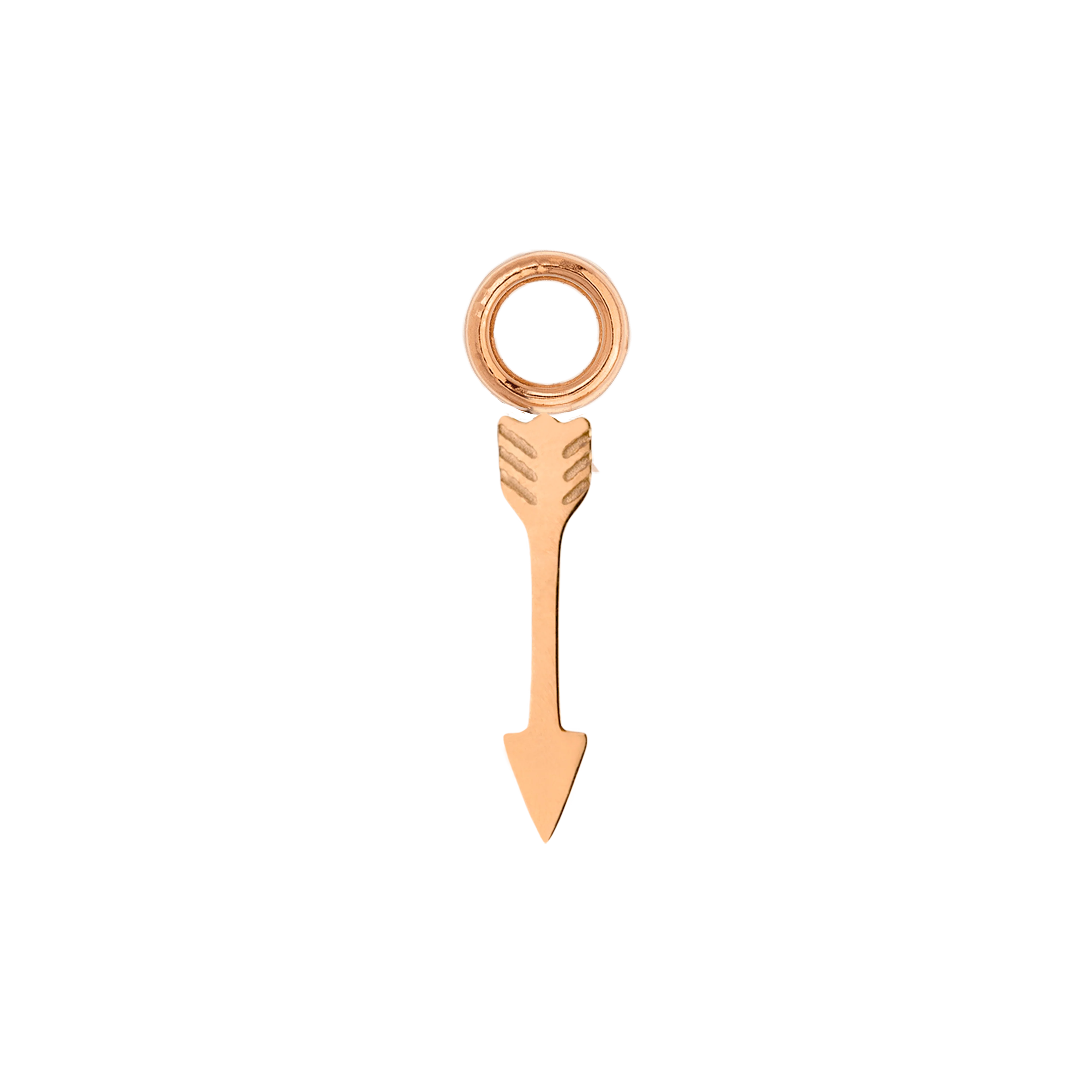 Cupid Arrow Hoopies Rose Gold - Image 2