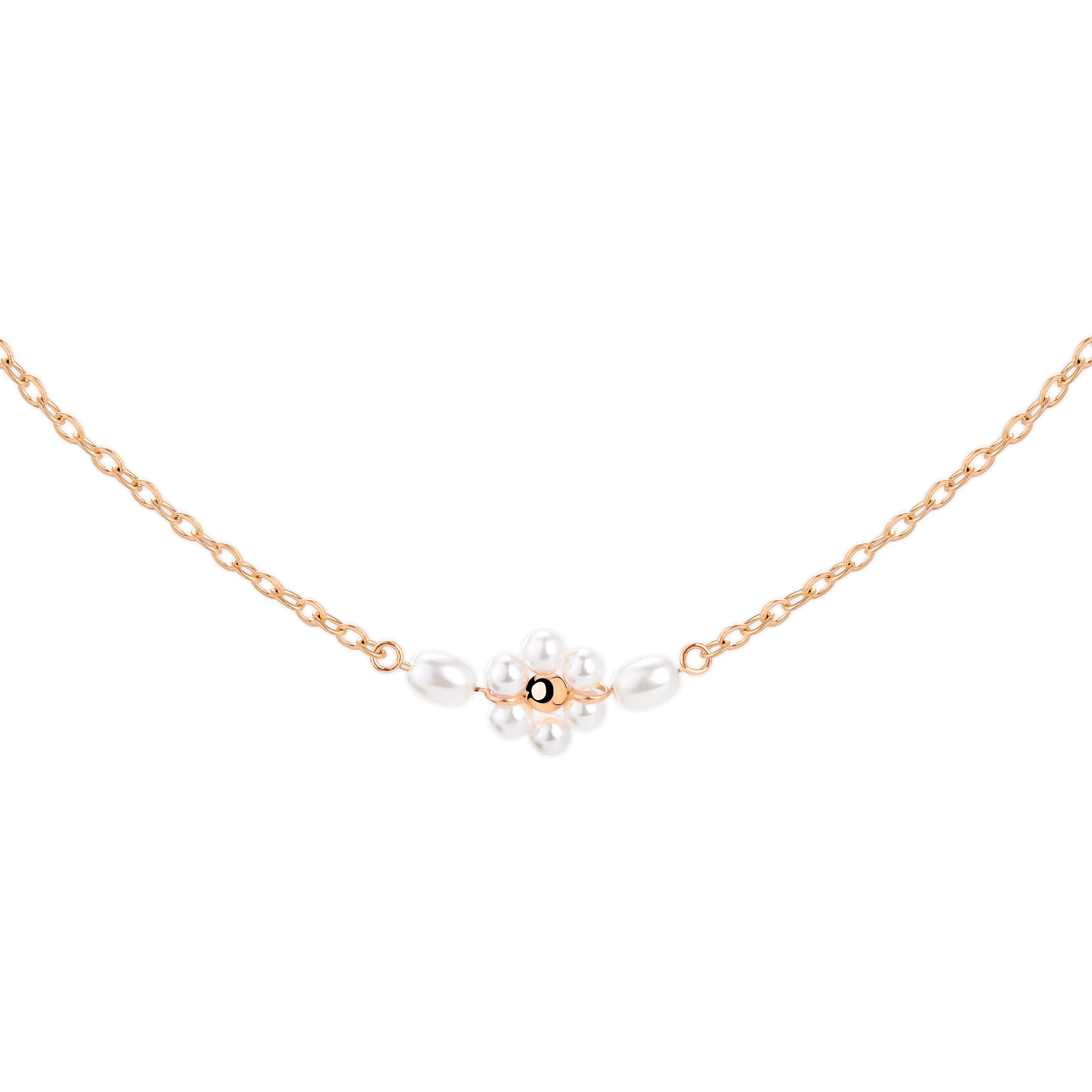 Daisy Choker Rose Gold