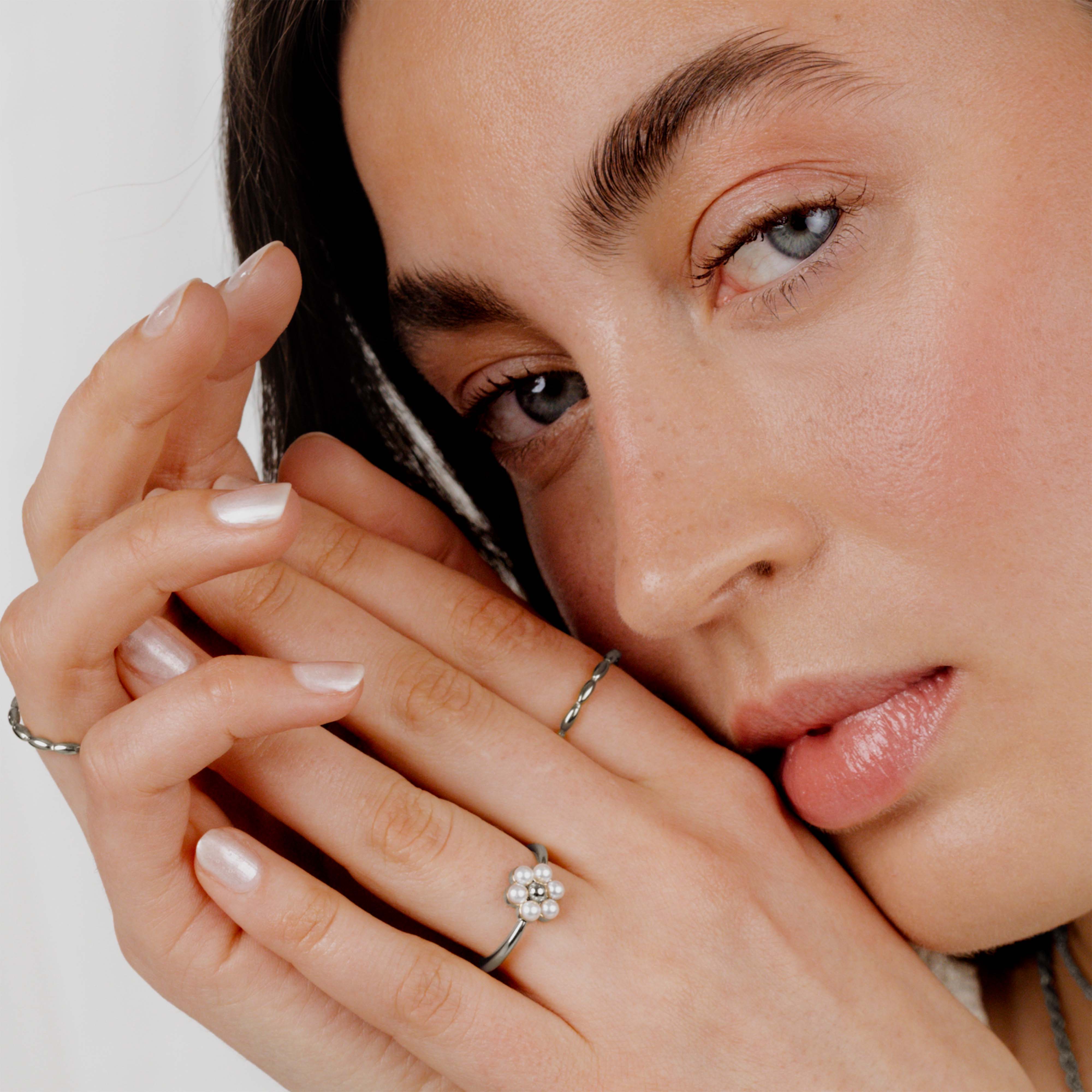 Daisy Ring Silver - Image 2